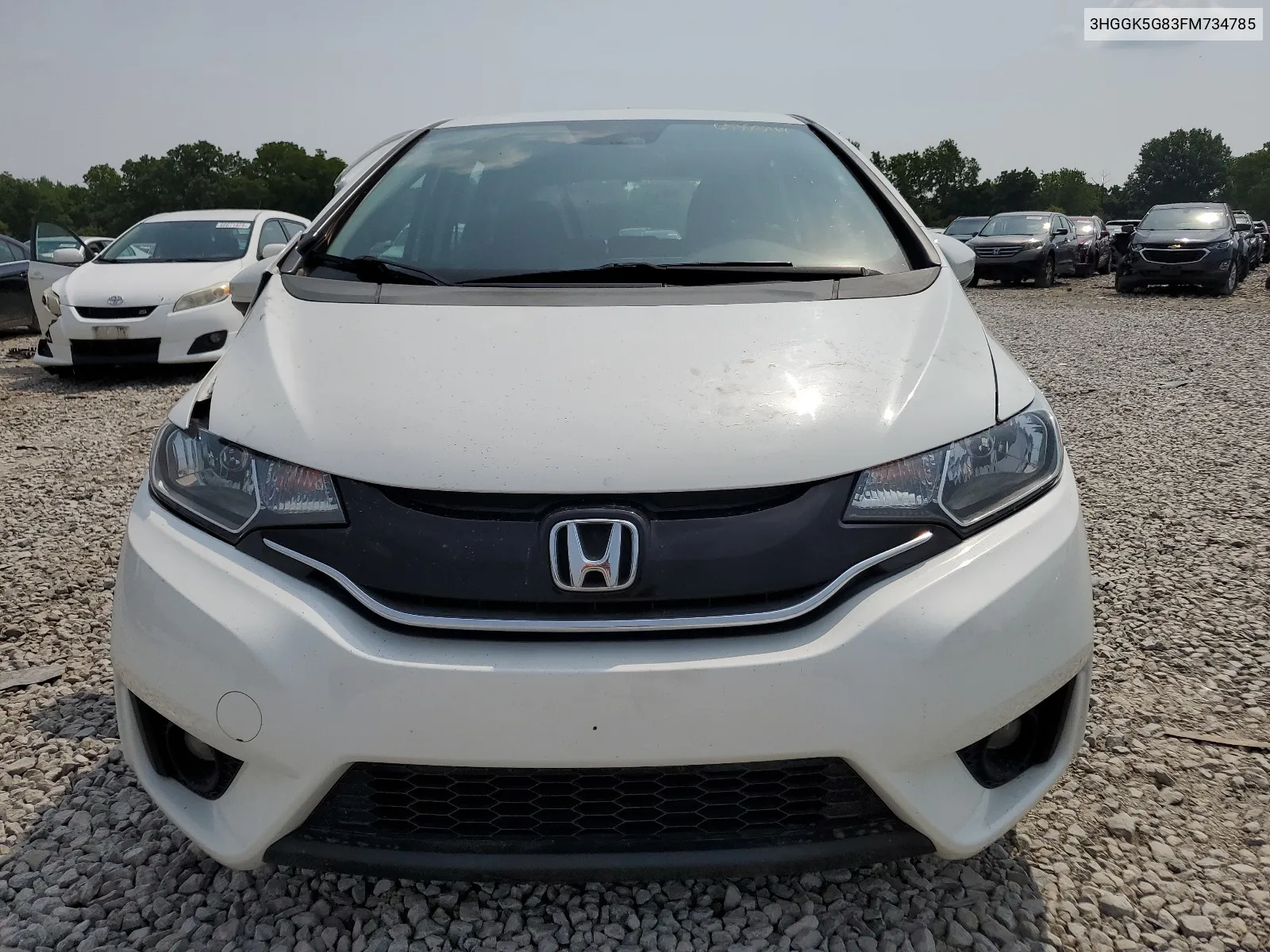 2015 Honda Fit Ex VIN: 3HGGK5G83FM734785 Lot: 65358464