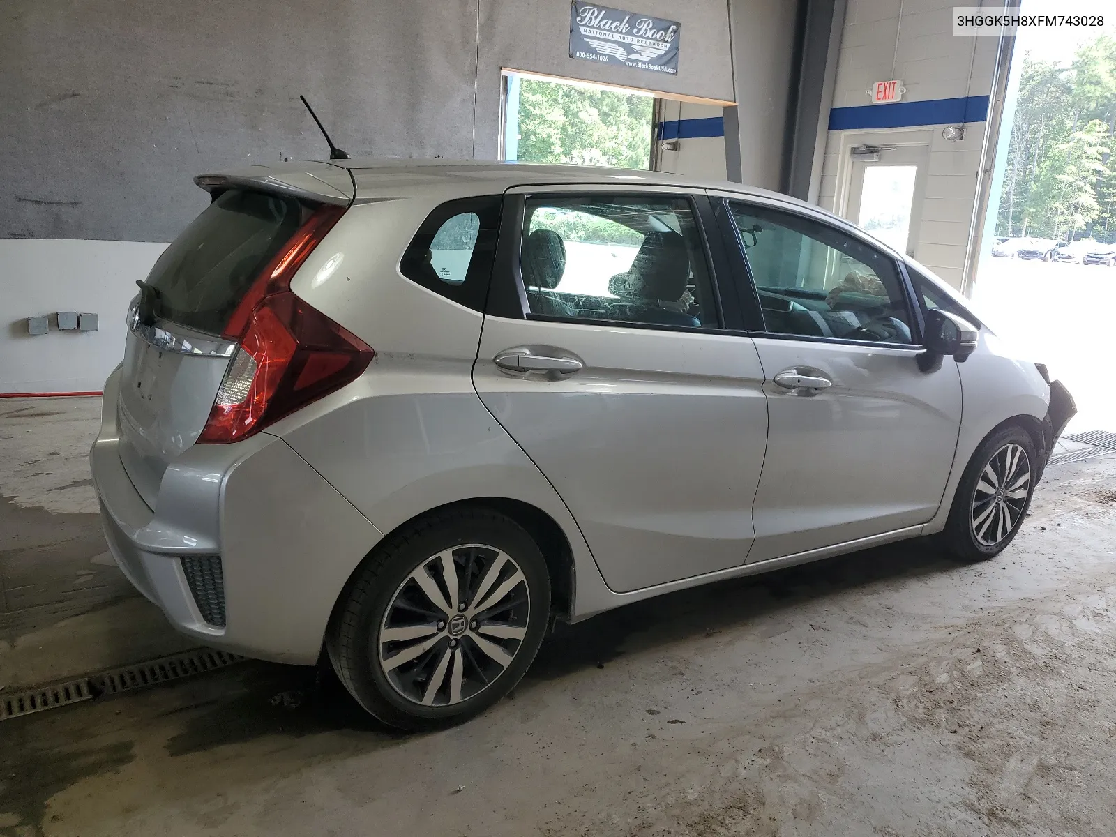 2015 Honda Fit Ex VIN: 3HGGK5H8XFM743028 Lot: 65515914