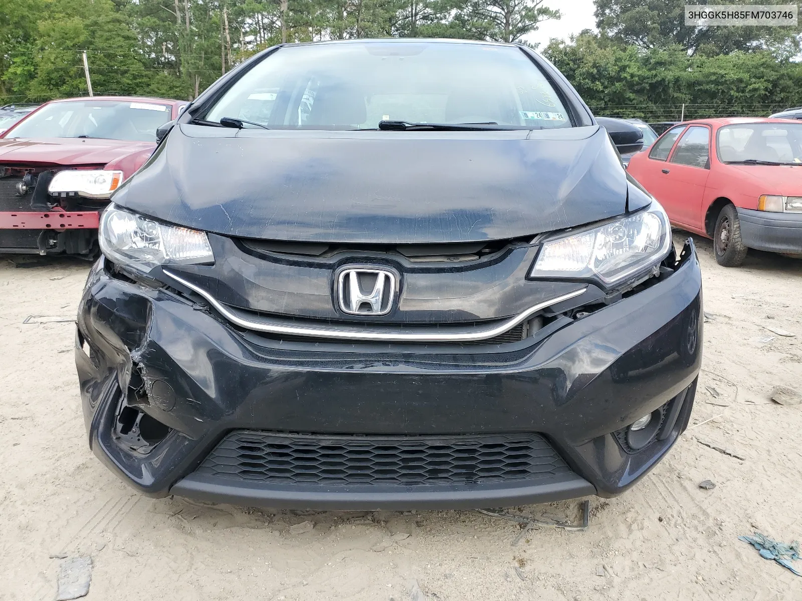 2015 Honda Fit Ex VIN: 3HGGK5H85FM703746 Lot: 65825064