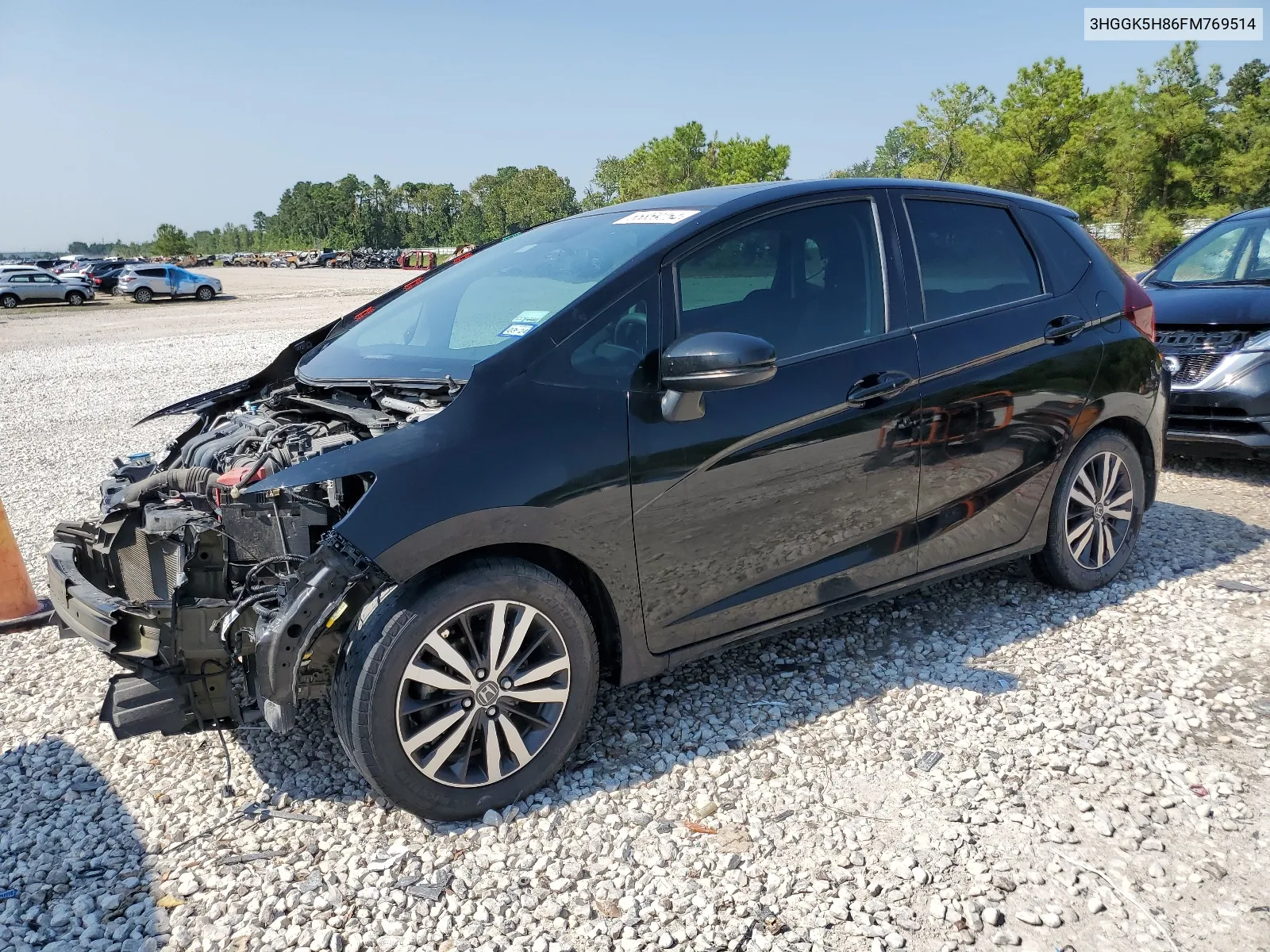 3HGGK5H86FM769514 2015 Honda Fit Ex