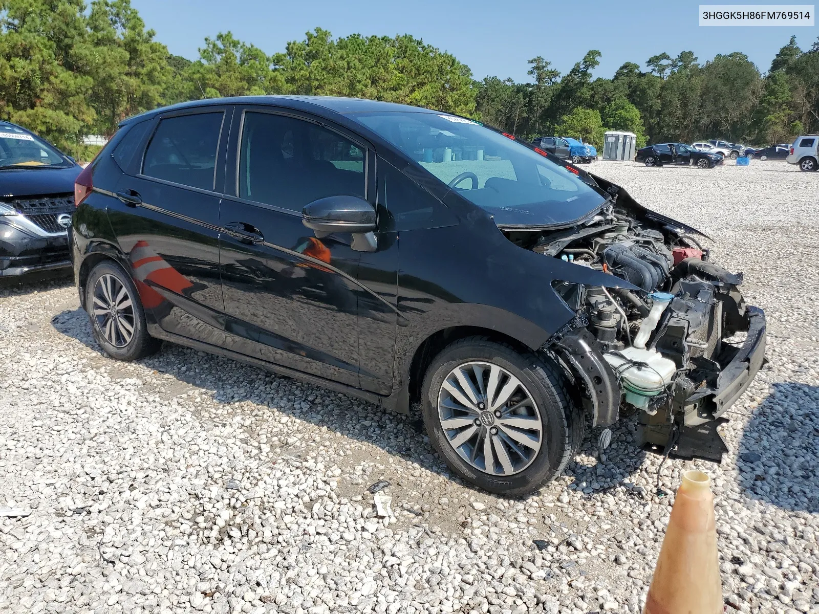 3HGGK5H86FM769514 2015 Honda Fit Ex