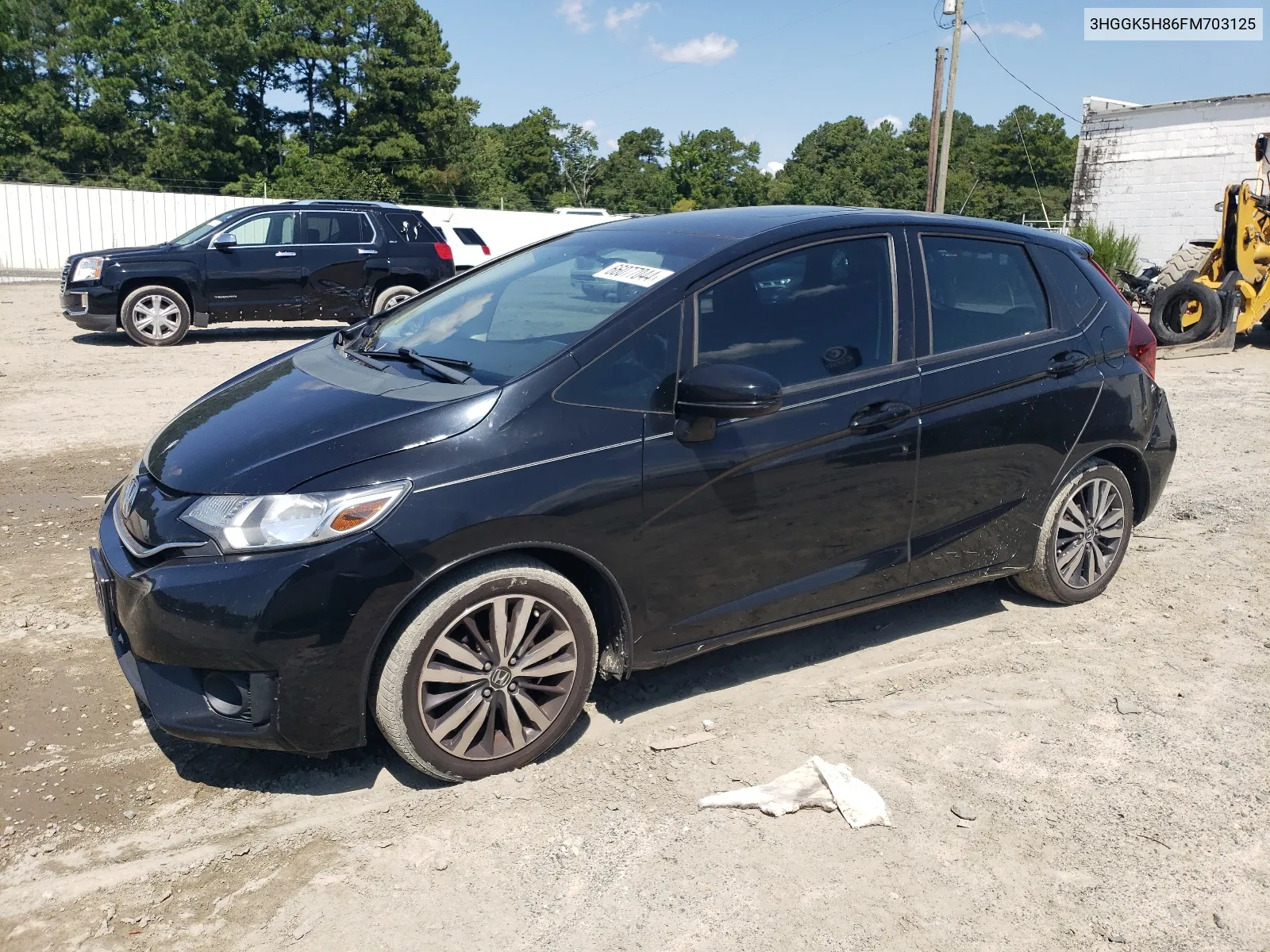 2015 Honda Fit Ex VIN: 3HGGK5H86FM703125 Lot: 66077044