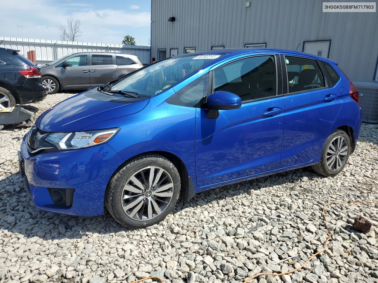 3HGGK5G88FM717903 2015 Honda Fit Ex