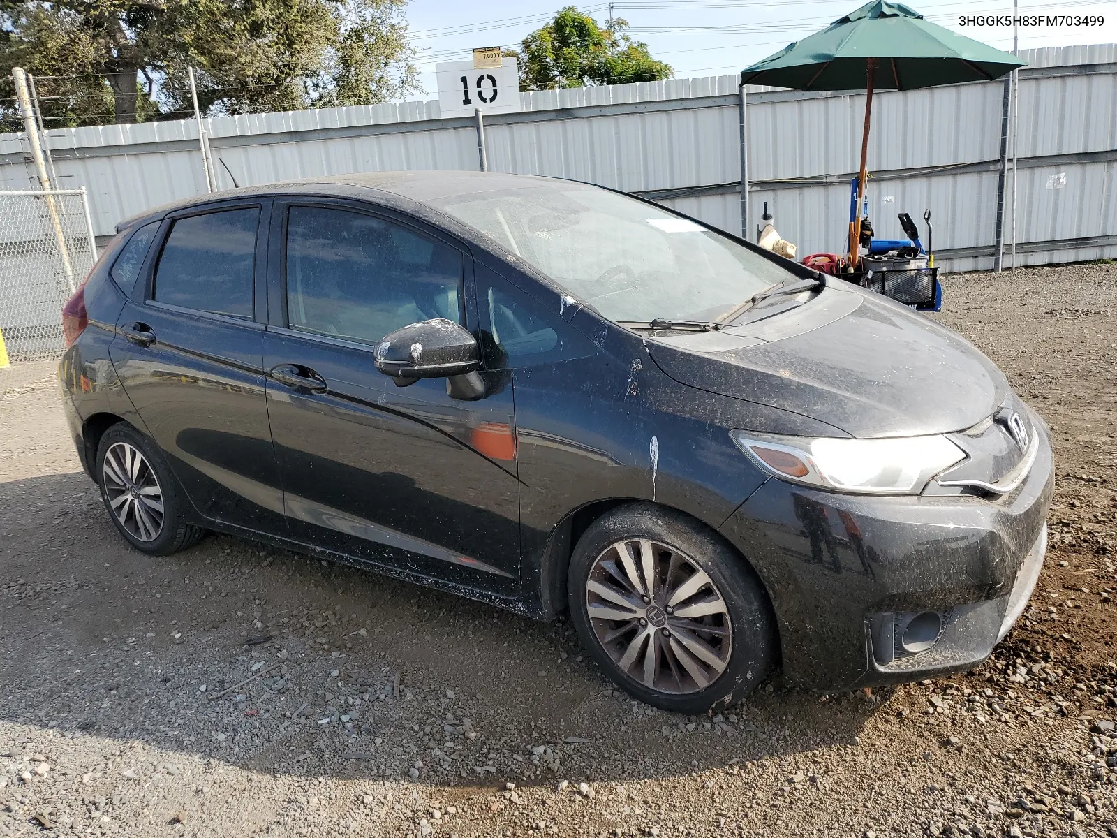 3HGGK5H83FM703499 2015 Honda Fit Ex