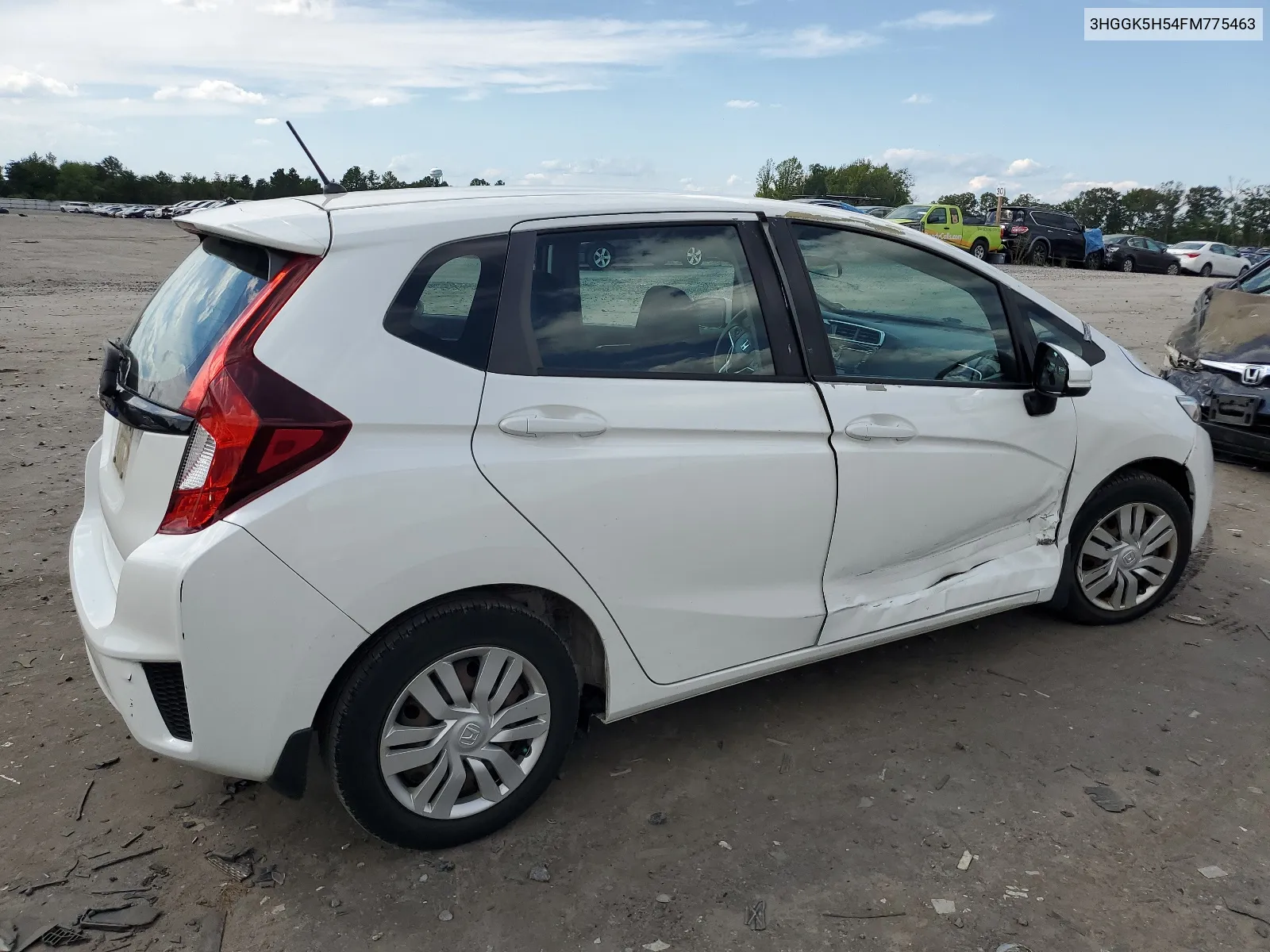 2015 Honda Fit Lx VIN: 3HGGK5H54FM775463 Lot: 66860004