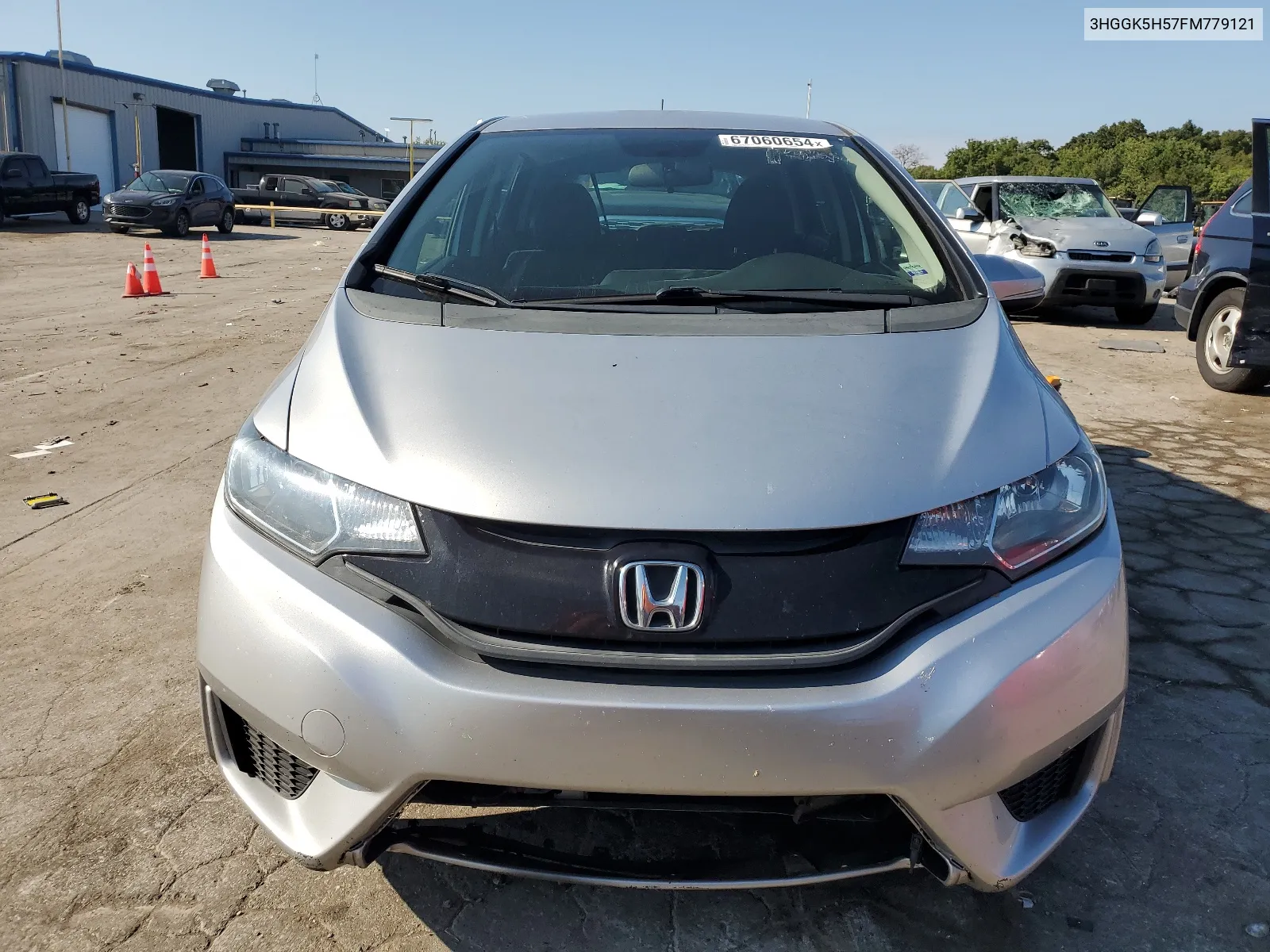 2015 Honda Fit Lx VIN: 3HGGK5H57FM779121 Lot: 67060654