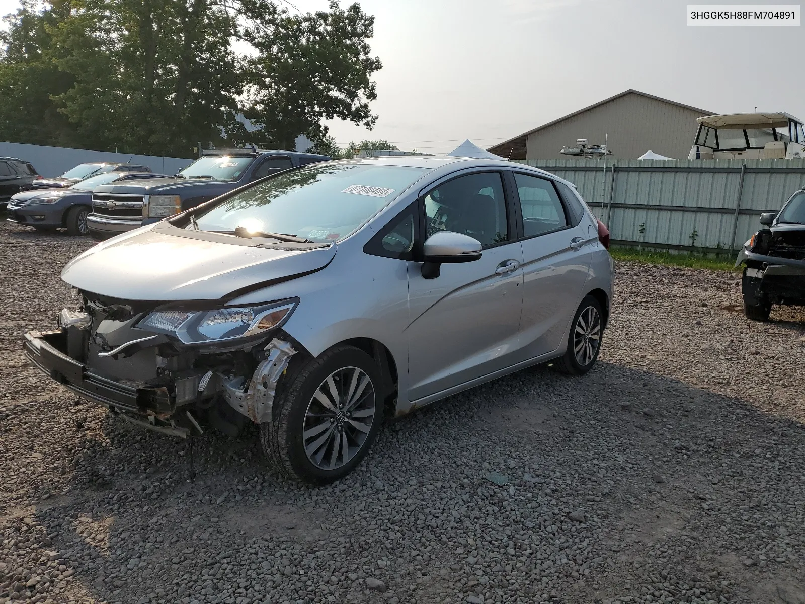 3HGGK5H88FM704891 2015 Honda Fit Ex