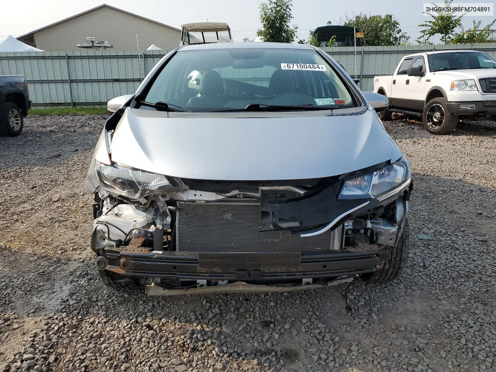 3HGGK5H88FM704891 2015 Honda Fit Ex