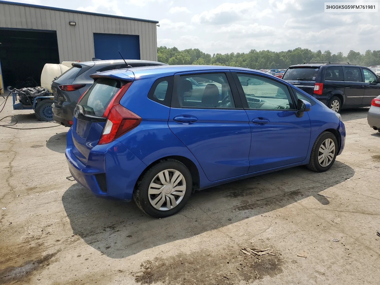 2015 Honda Fit Lx VIN: 3HGGK5G59FM761981 Lot: 67274084