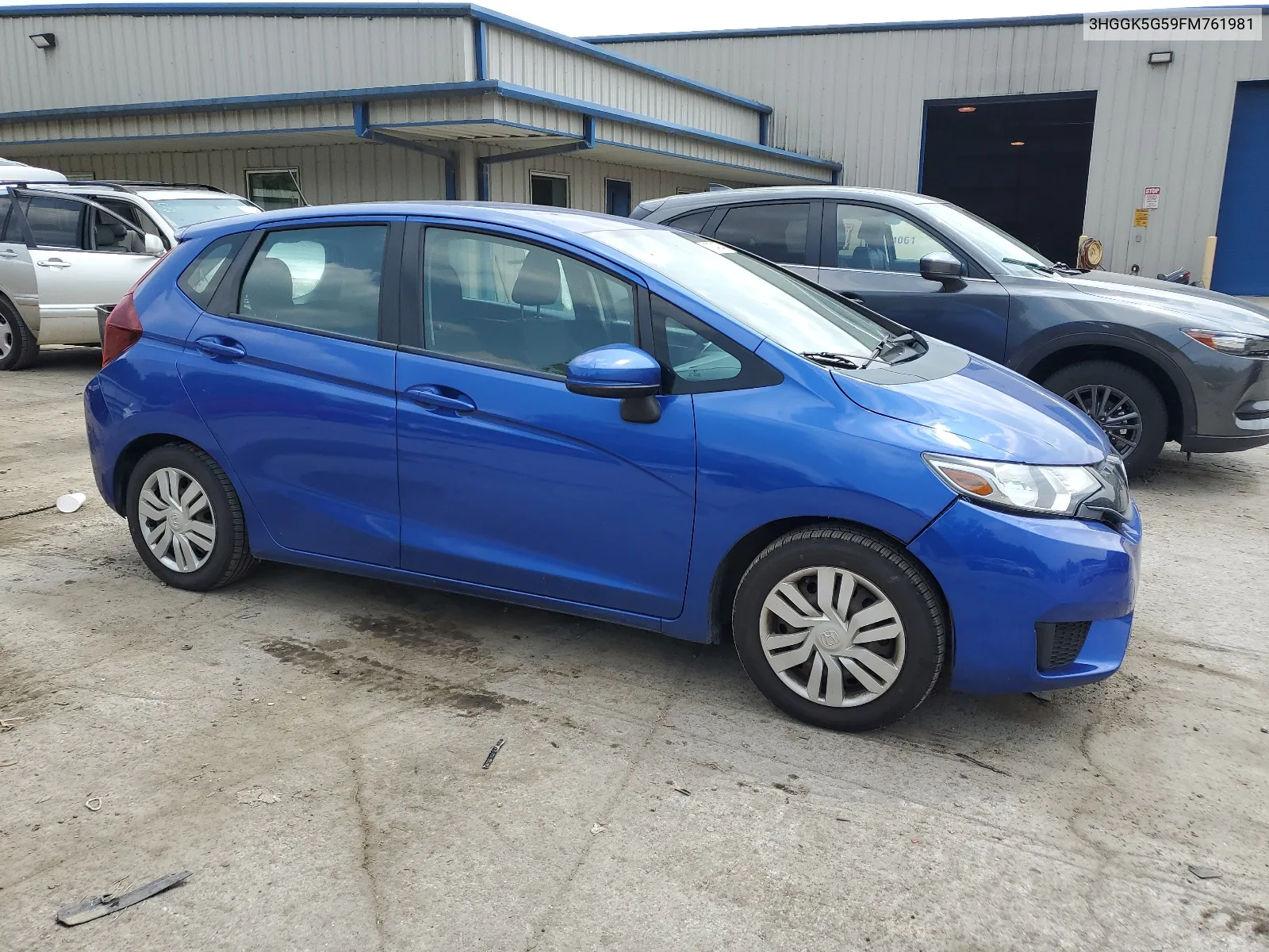 3HGGK5G59FM761981 2015 Honda Fit Lx