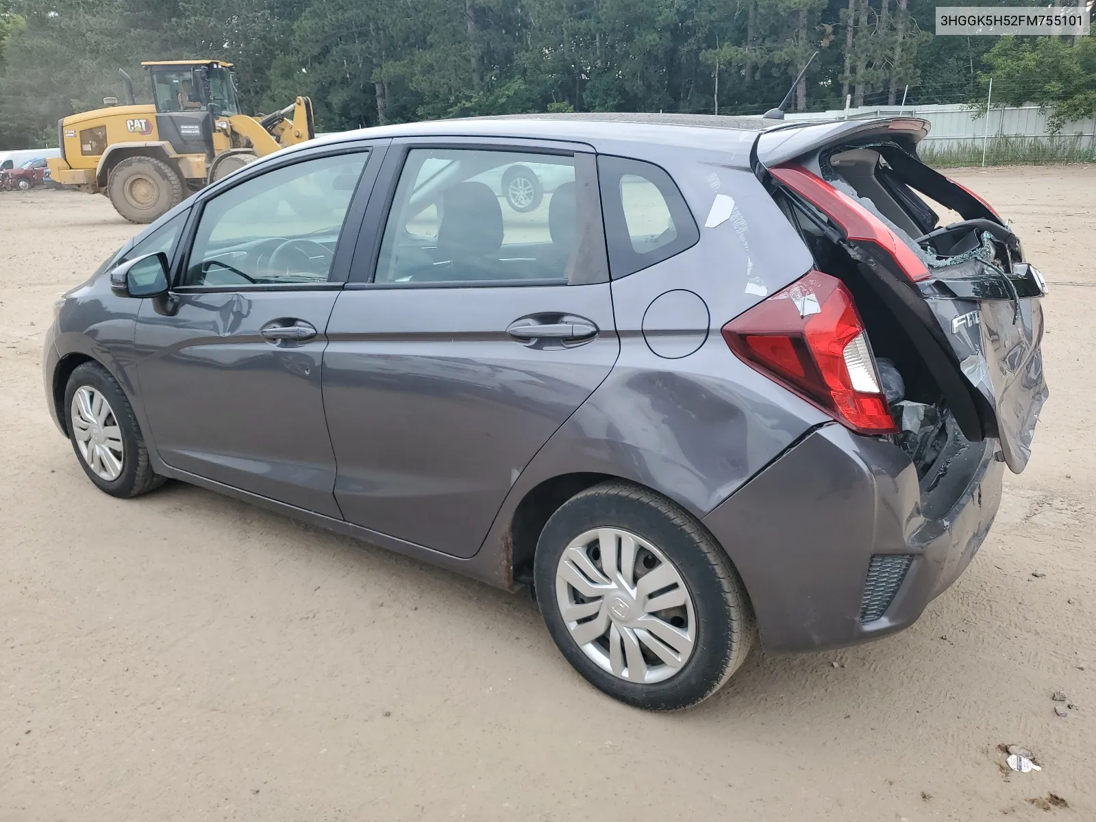 3HGGK5H52FM755101 2015 Honda Fit Lx