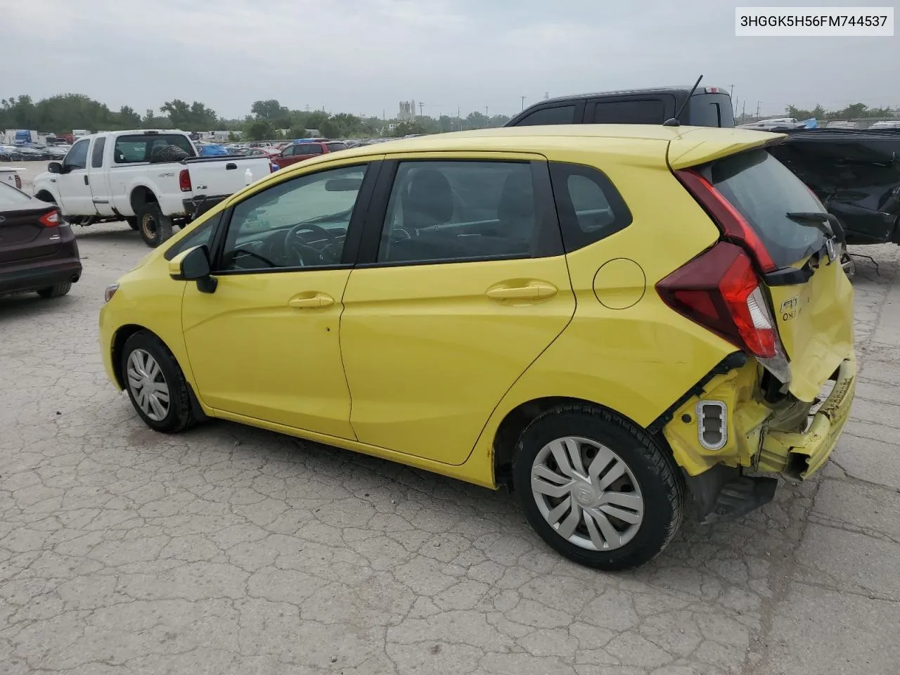 2015 Honda Fit Lx VIN: 3HGGK5H56FM744537 Lot: 68420154