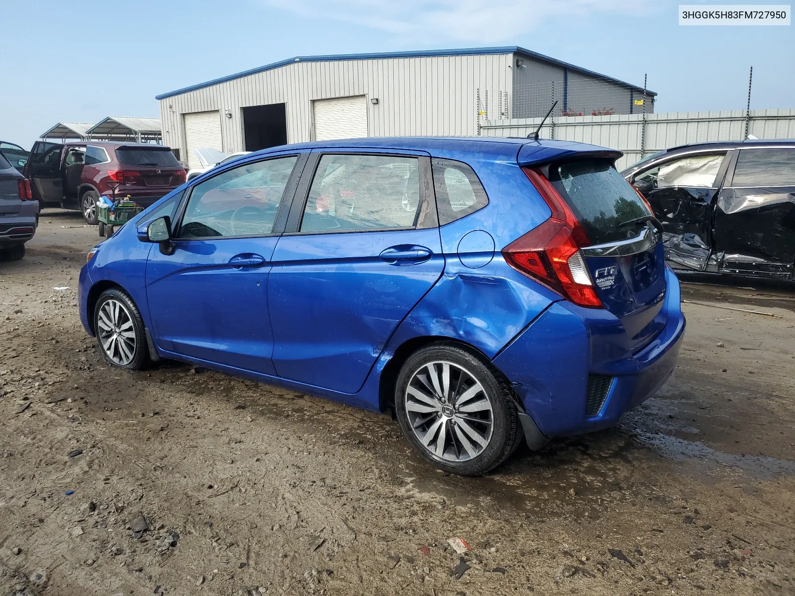 2015 Honda Fit Ex VIN: 3HGGK5H83FM727950 Lot: 68498934