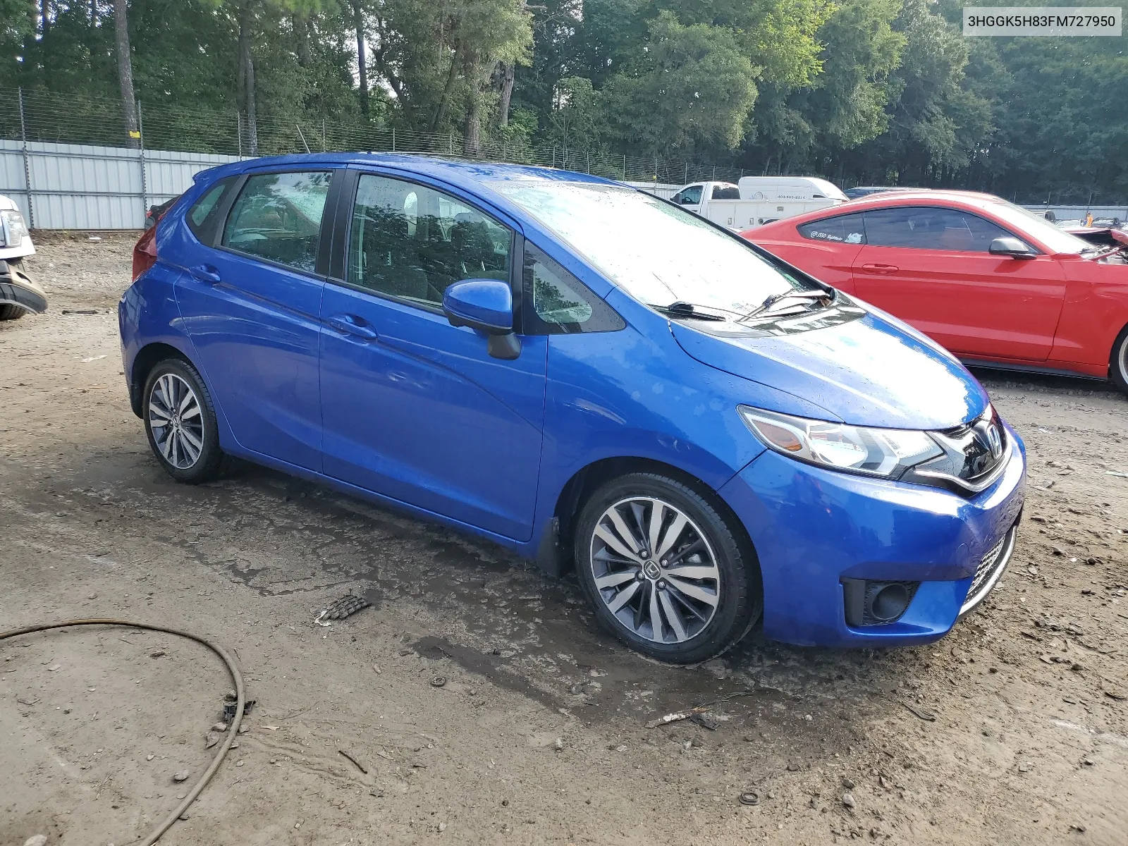 2015 Honda Fit Ex VIN: 3HGGK5H83FM727950 Lot: 68498934