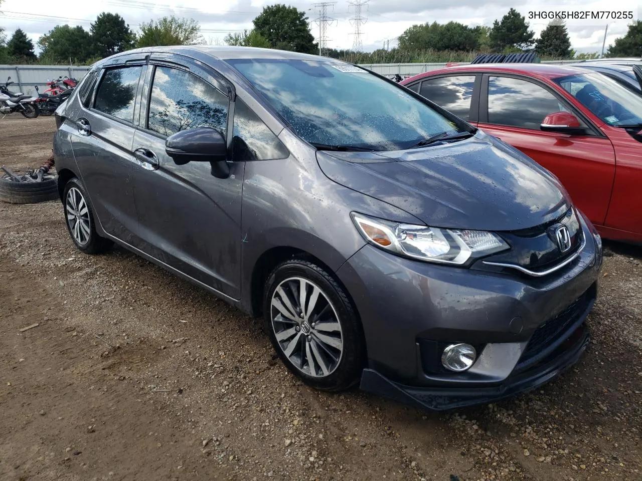 2015 Honda Fit Ex VIN: 3HGGK5H82FM770255 Lot: 69017734