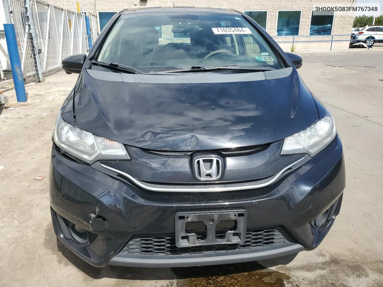 2015 Honda Fit Ex VIN: 3HGGK5G83FM767348 Lot: 71035484