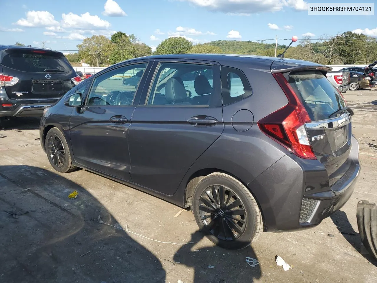 2015 Honda Fit Ex VIN: 3HGGK5H83FM704121 Lot: 71706694