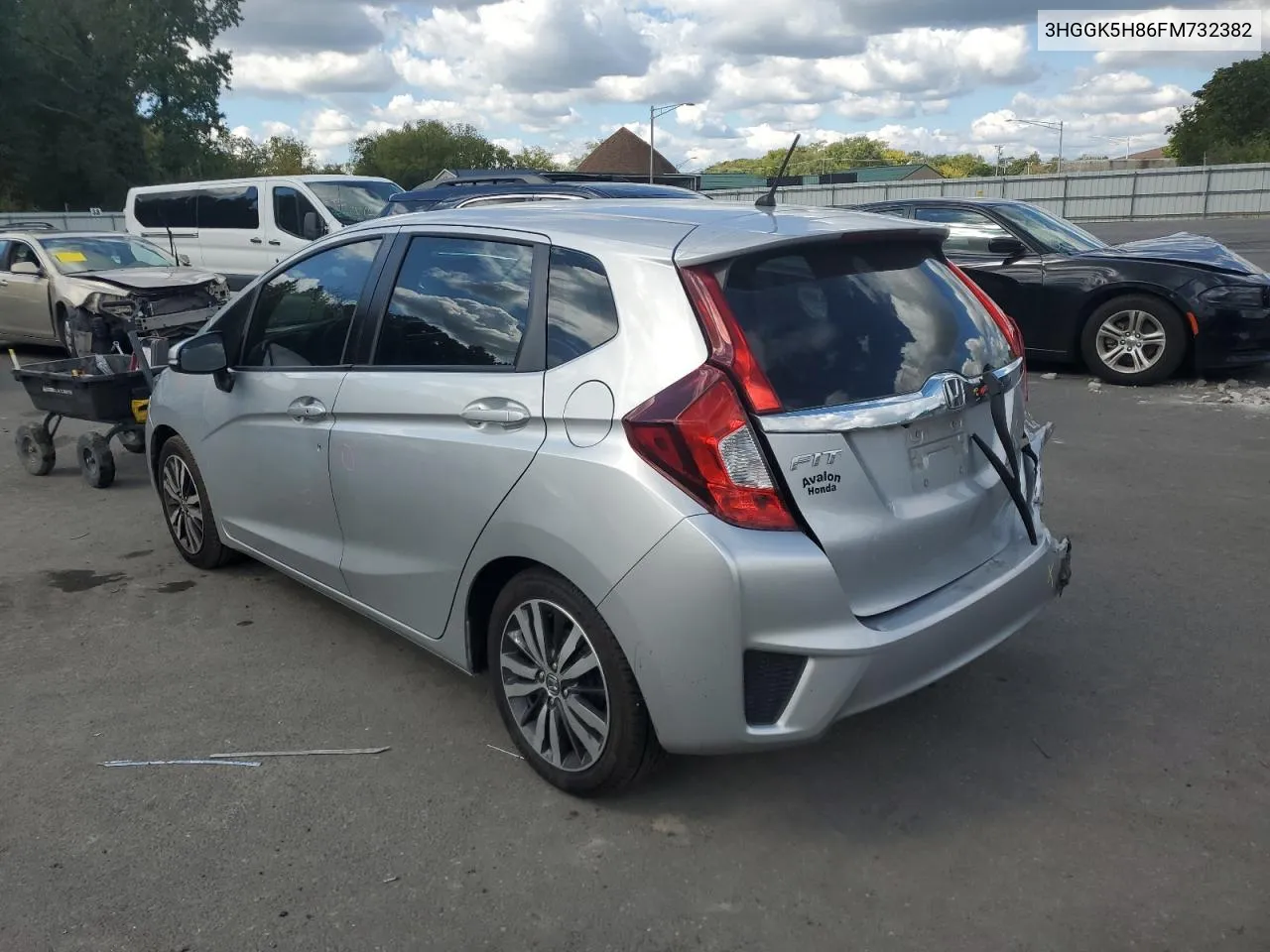 3HGGK5H86FM732382 2015 Honda Fit Ex