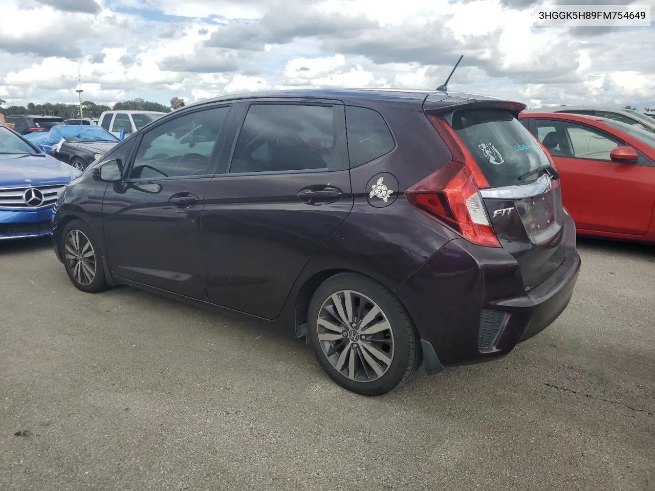 3HGGK5H89FM754649 2015 Honda Fit Ex