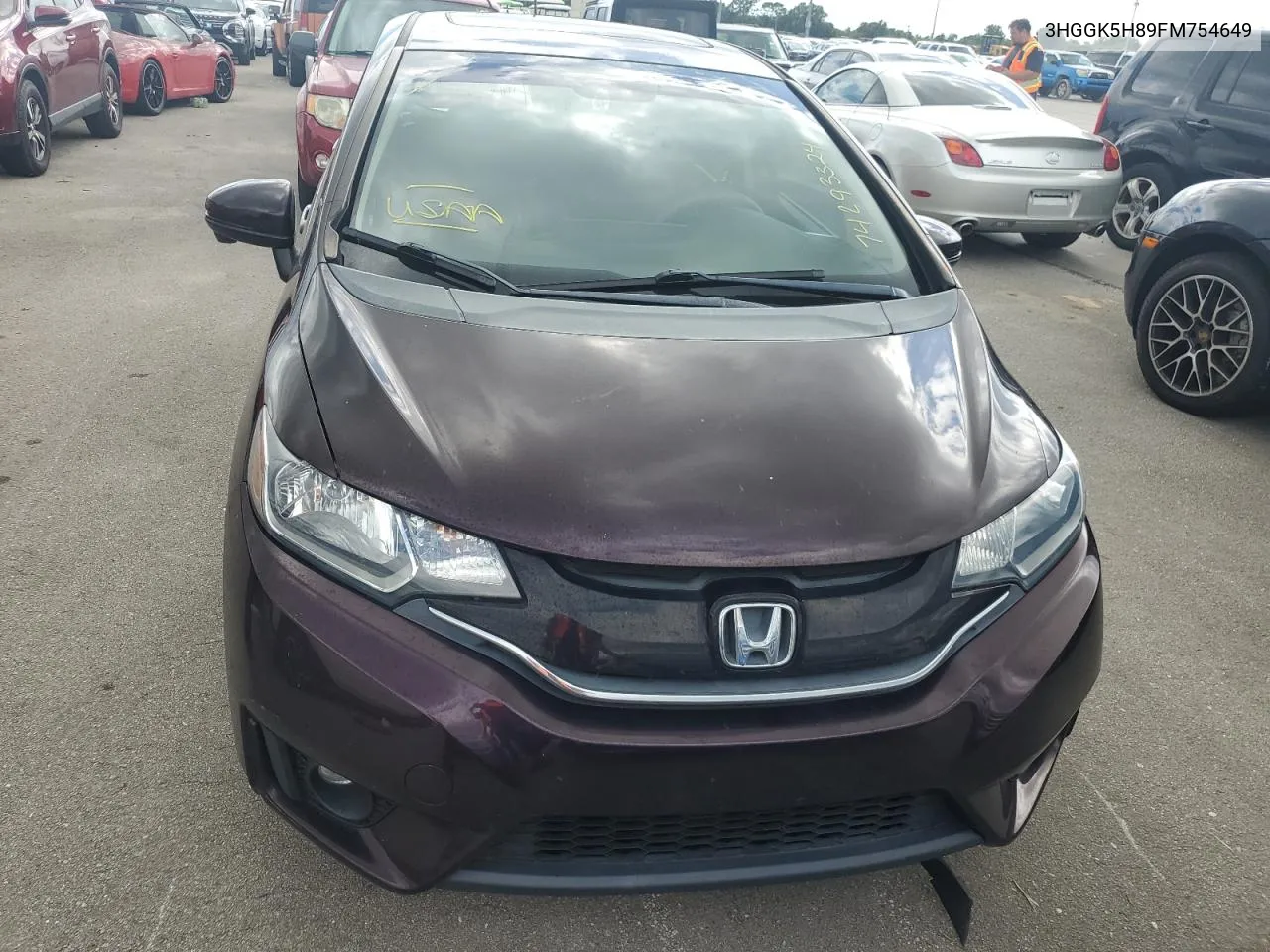 3HGGK5H89FM754649 2015 Honda Fit Ex