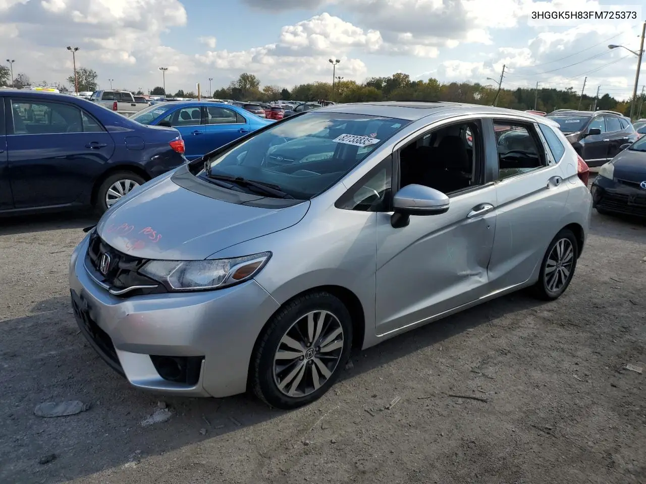 3HGGK5H83FM725373 2015 Honda Fit Ex