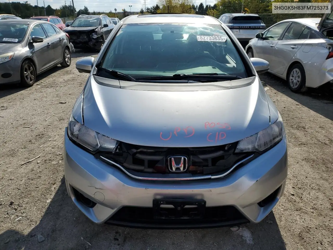 3HGGK5H83FM725373 2015 Honda Fit Ex