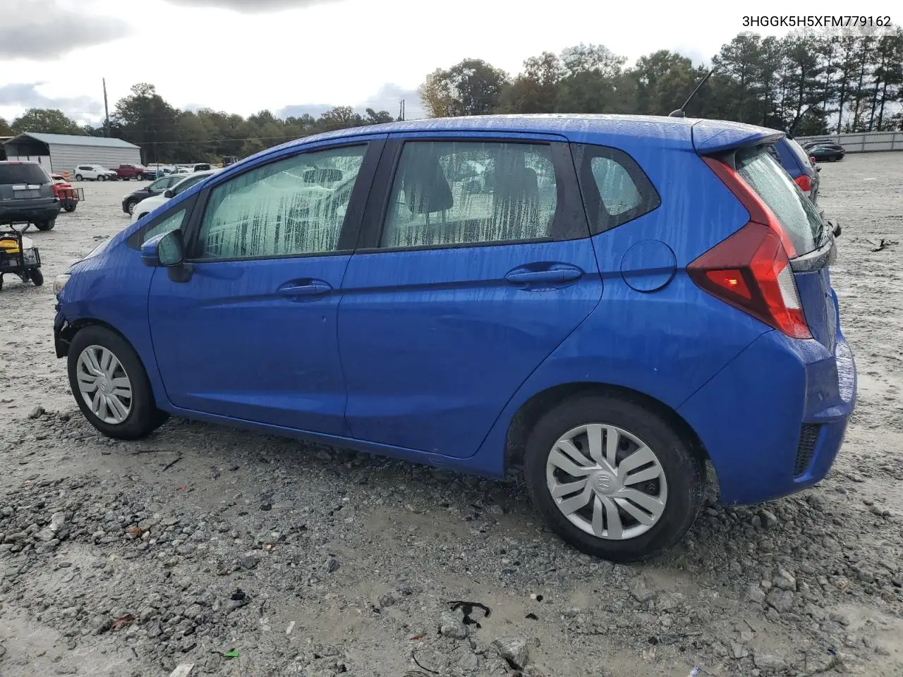 3HGGK5H5XFM779162 2015 Honda Fit Lx