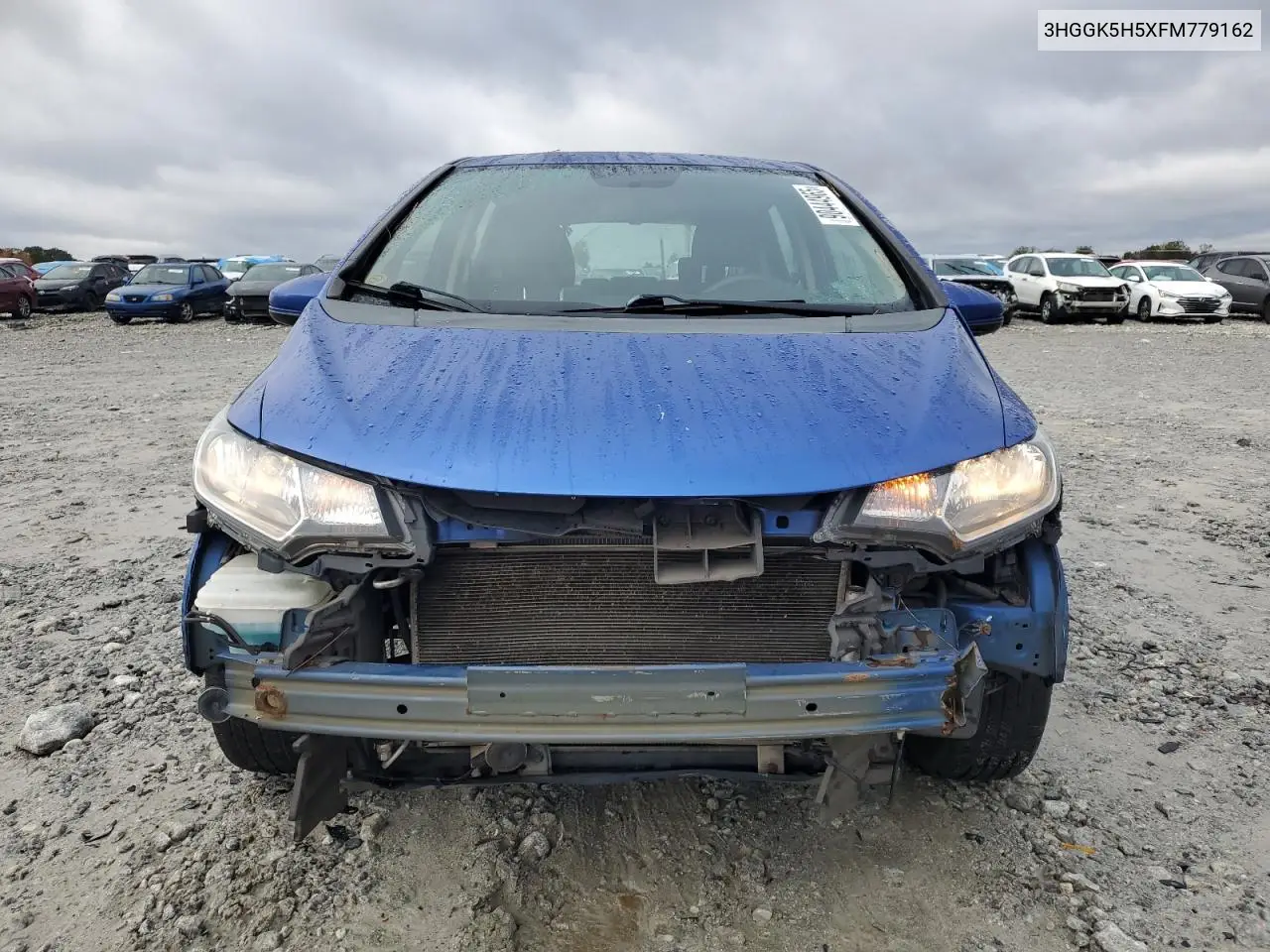 3HGGK5H5XFM779162 2015 Honda Fit Lx