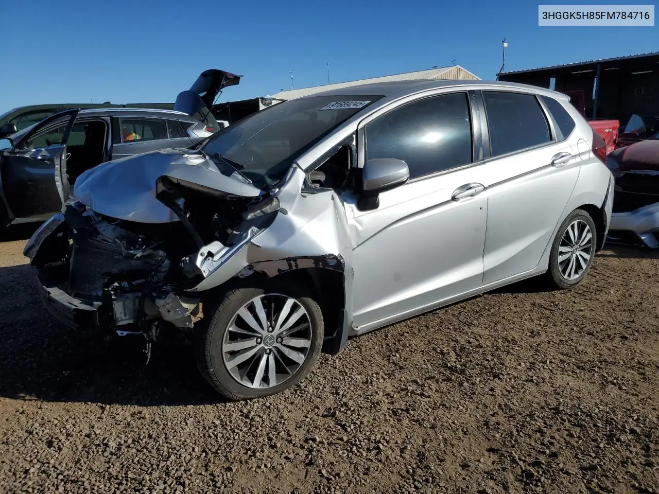 3HGGK5H85FM784716 2015 Honda Fit Ex