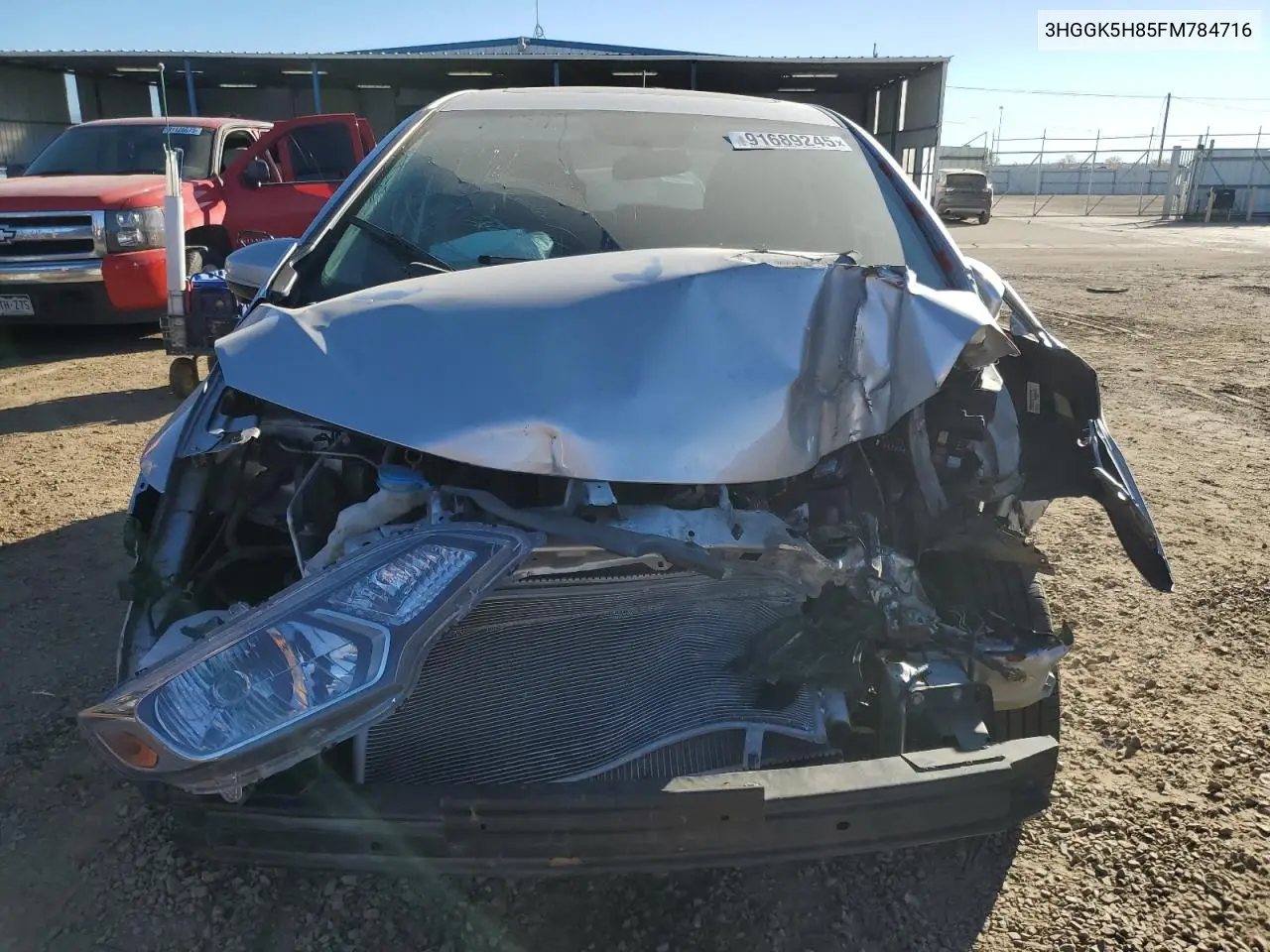 3HGGK5H85FM784716 2015 Honda Fit Ex