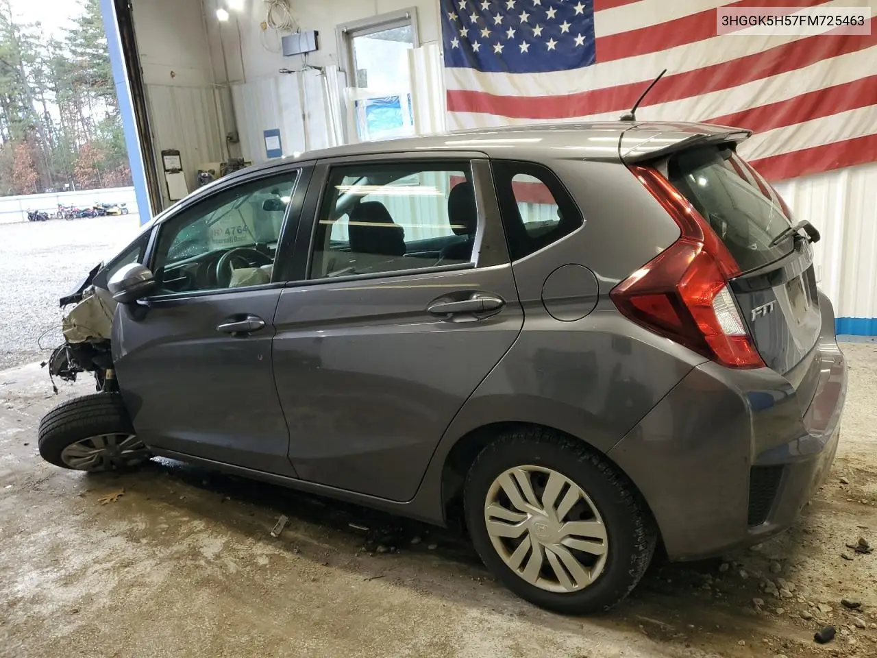 3HGGK5H57FM725463 2015 Honda Fit Lx
