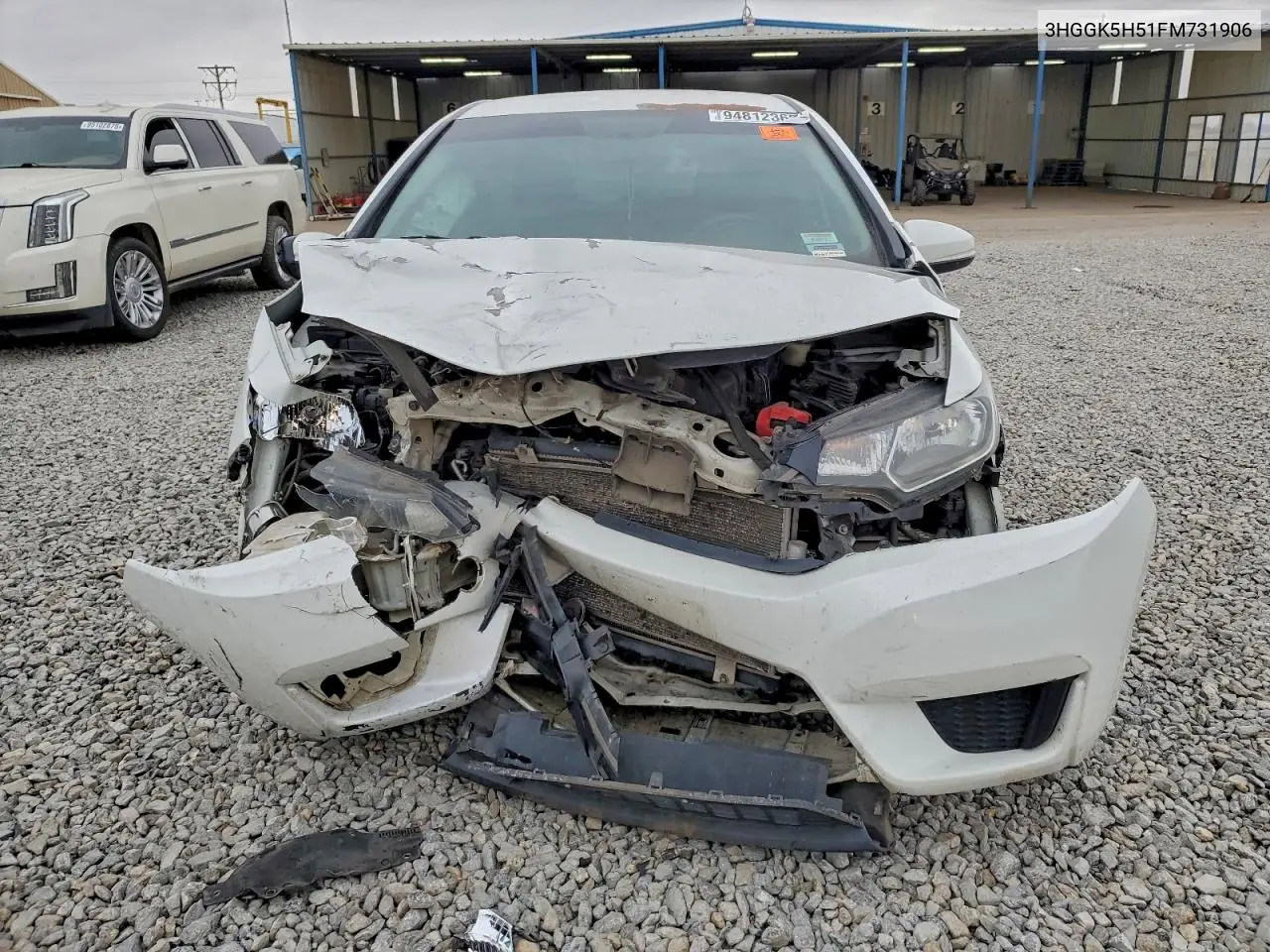 3HGGK5H51FM731906 2015 Honda Fit Lx