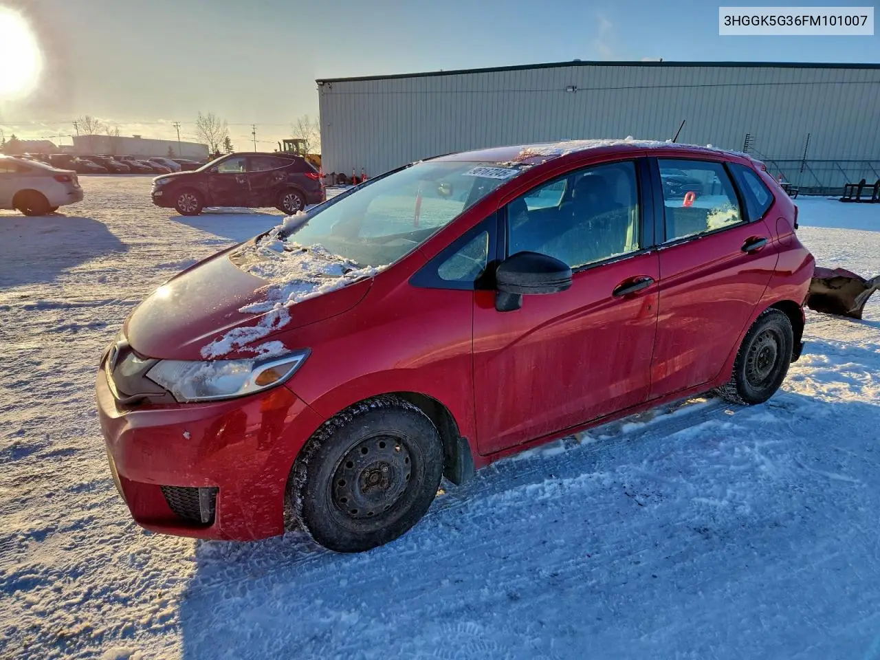 3HGGK5G36FM101007 2015 Honda Fit Dx