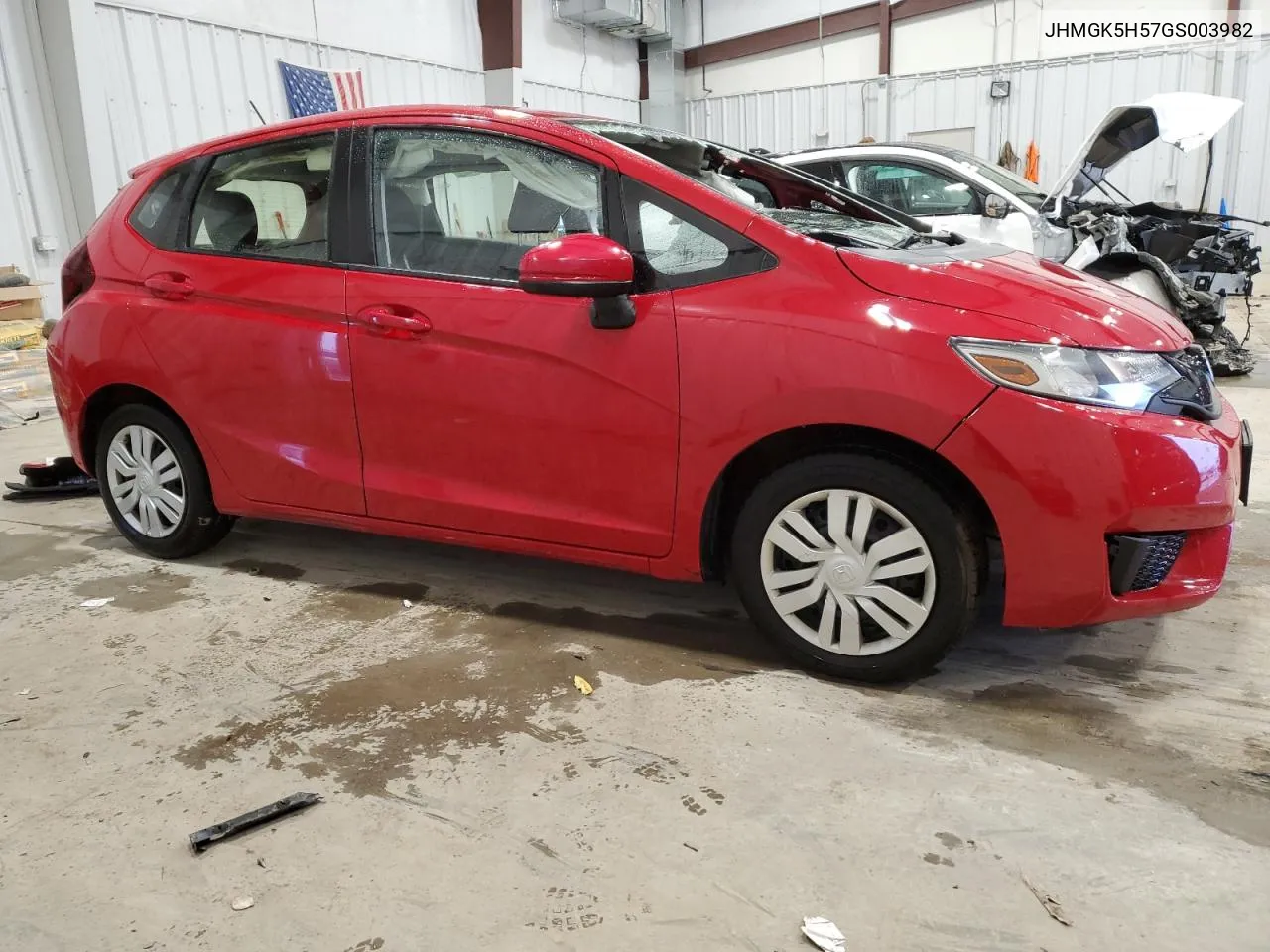 2016 Honda Fit Lx VIN: JHMGK5H57GS003982 Lot: 48987804