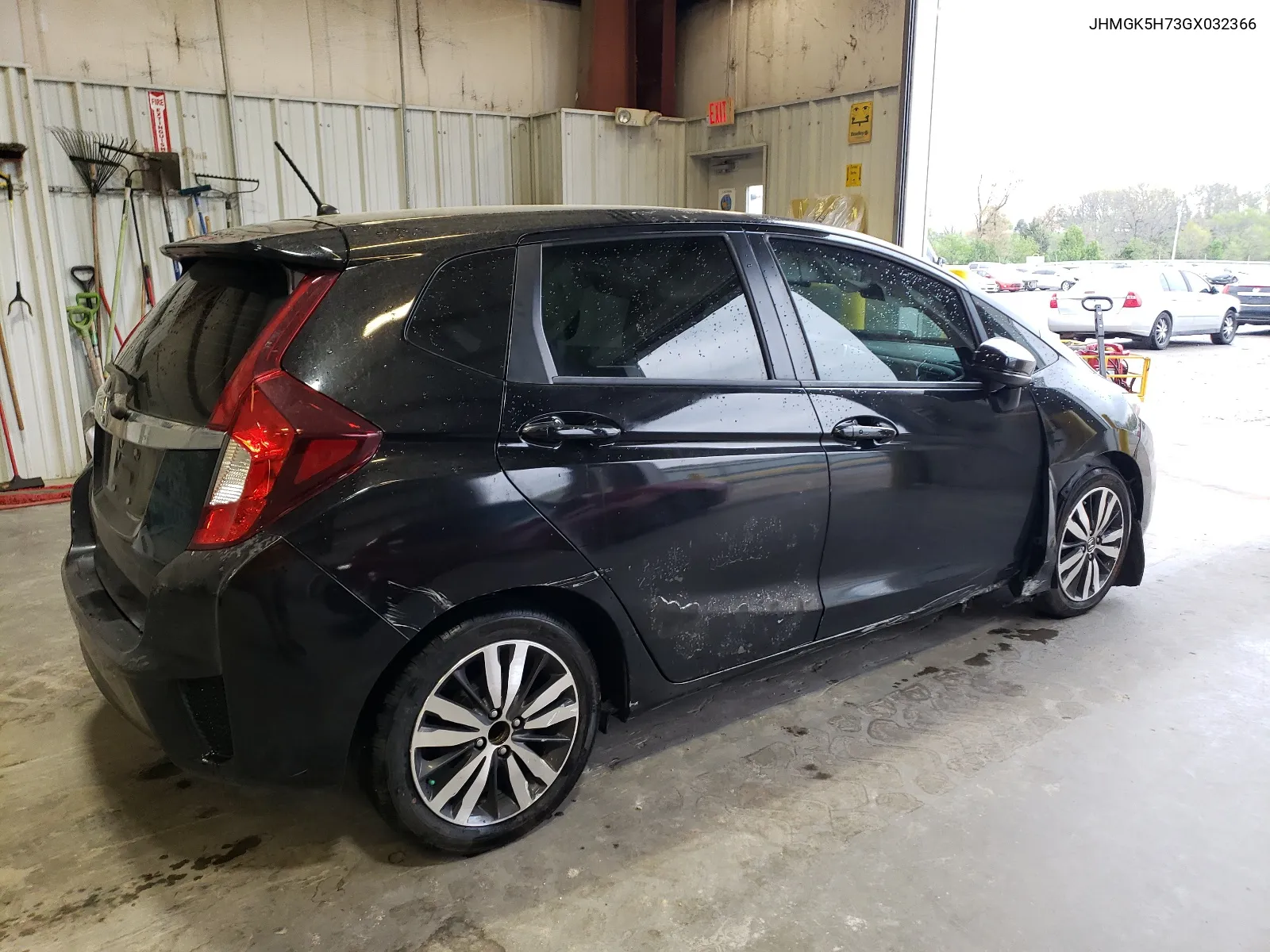 2016 Honda Fit Ex VIN: JHMGK5H73GX032366 Lot: 51037144