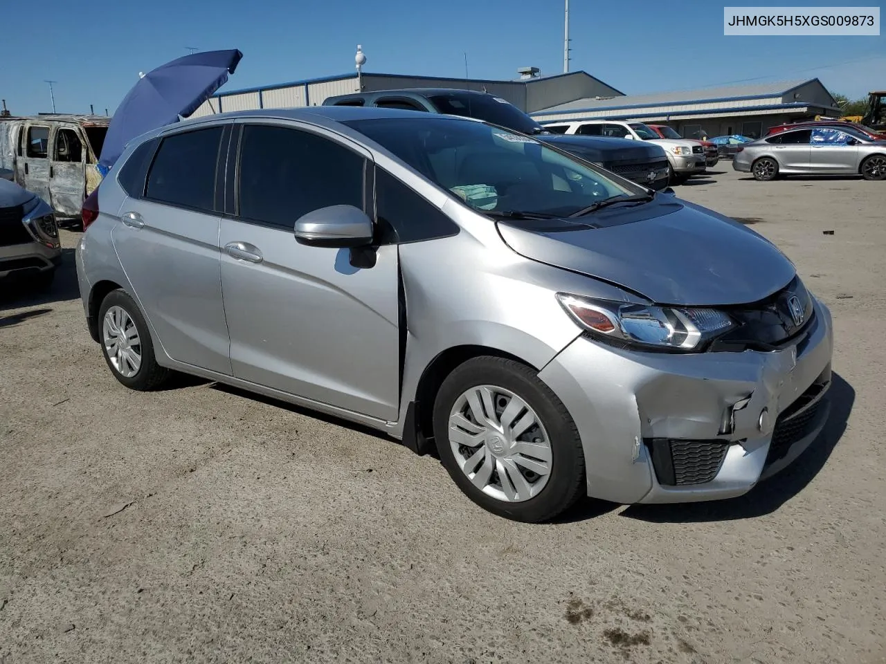 2016 Honda Fit Lx VIN: JHMGK5H5XGS009873 Lot: 54030304