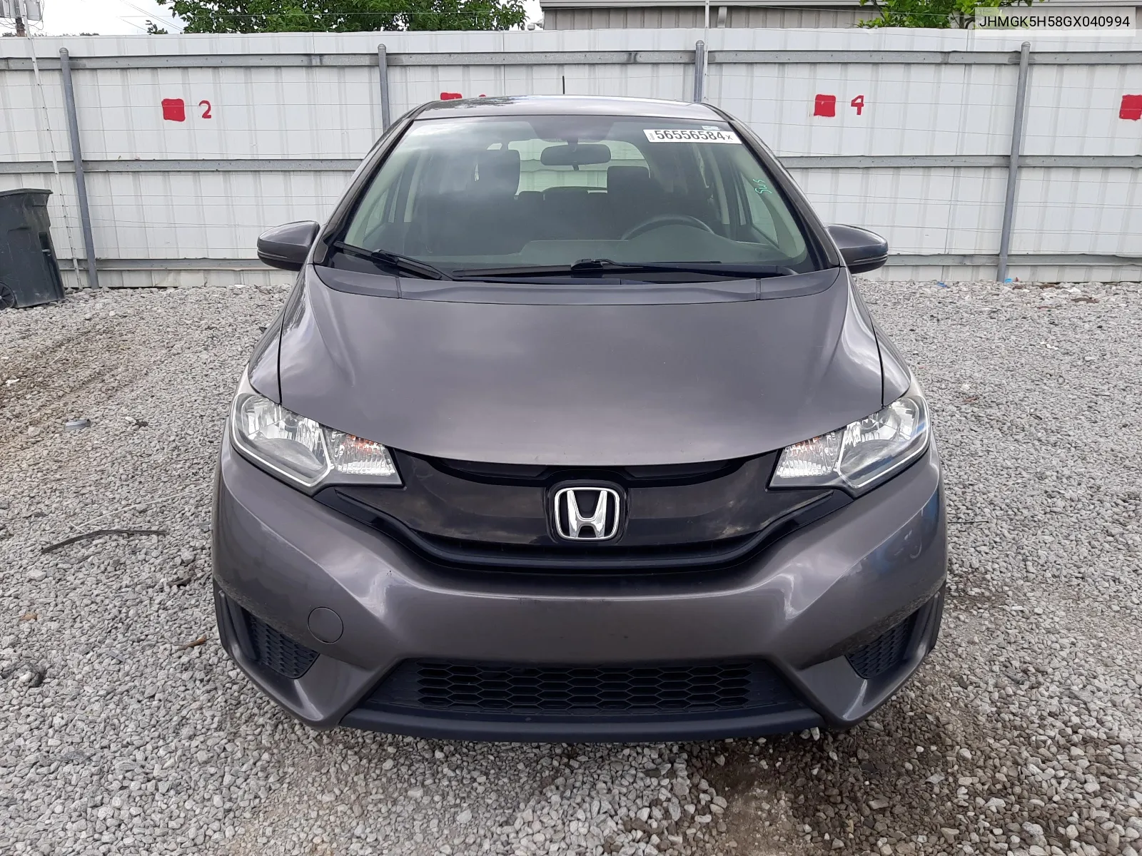 JHMGK5H58GX040994 2016 Honda Fit Lx