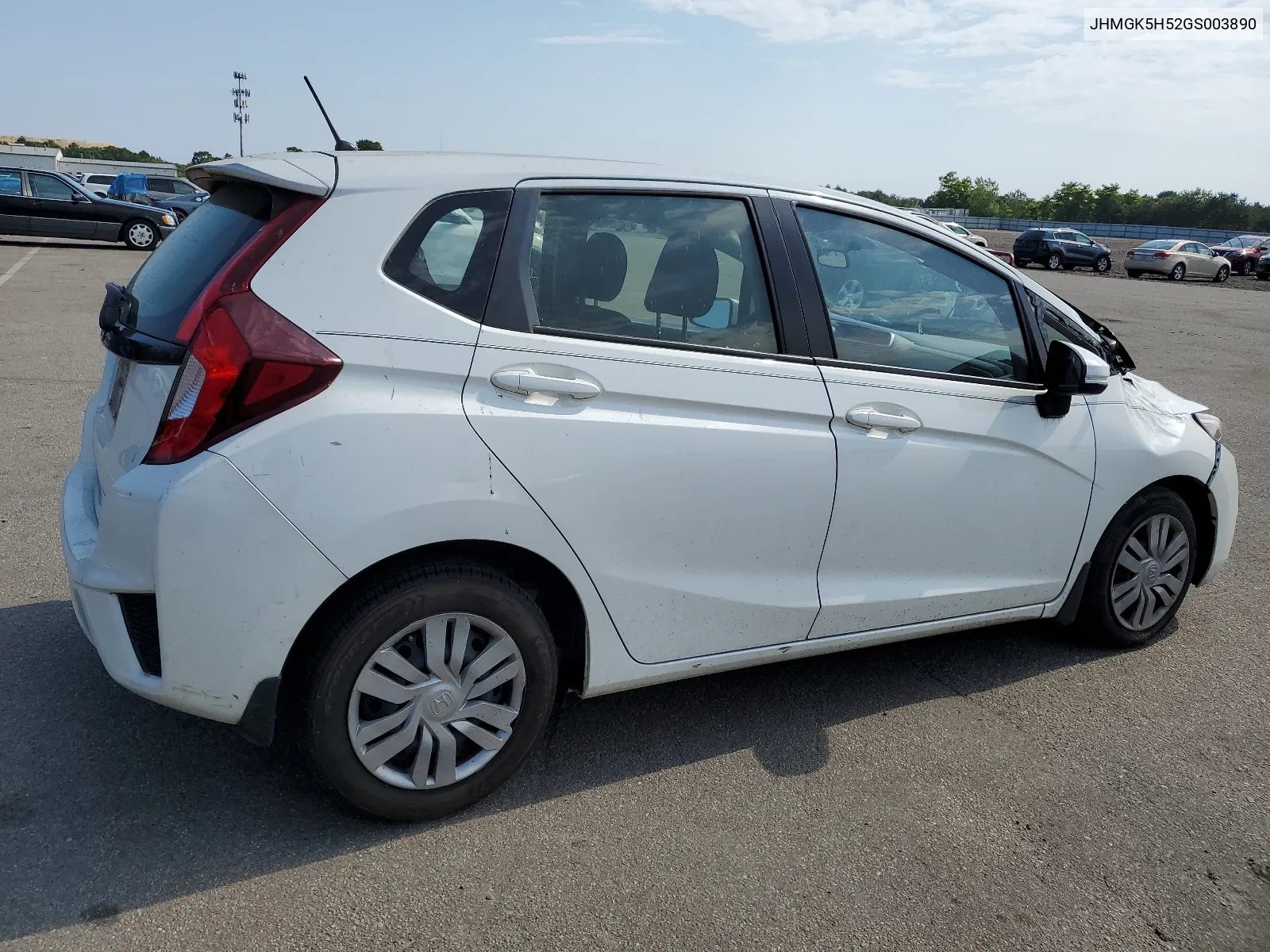 2016 Honda Fit Lx VIN: JHMGK5H52GS003890 Lot: 57921624