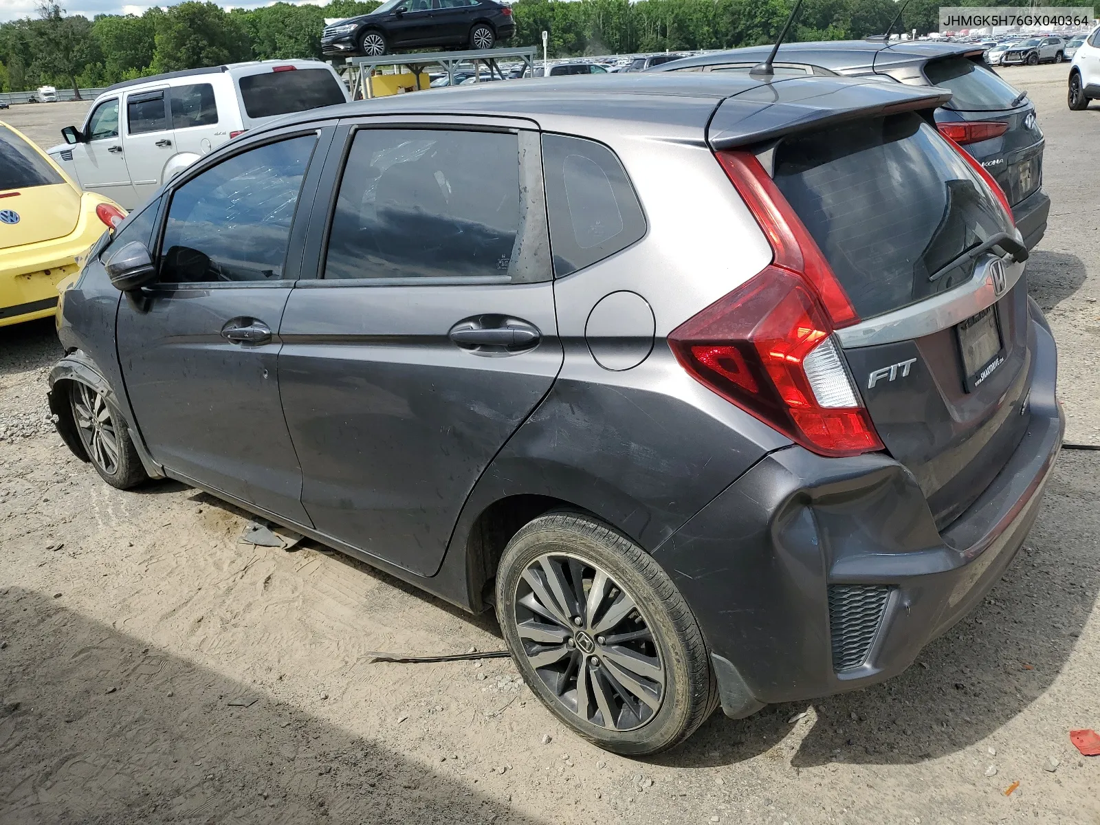 JHMGK5H76GX040364 2016 Honda Fit Ex