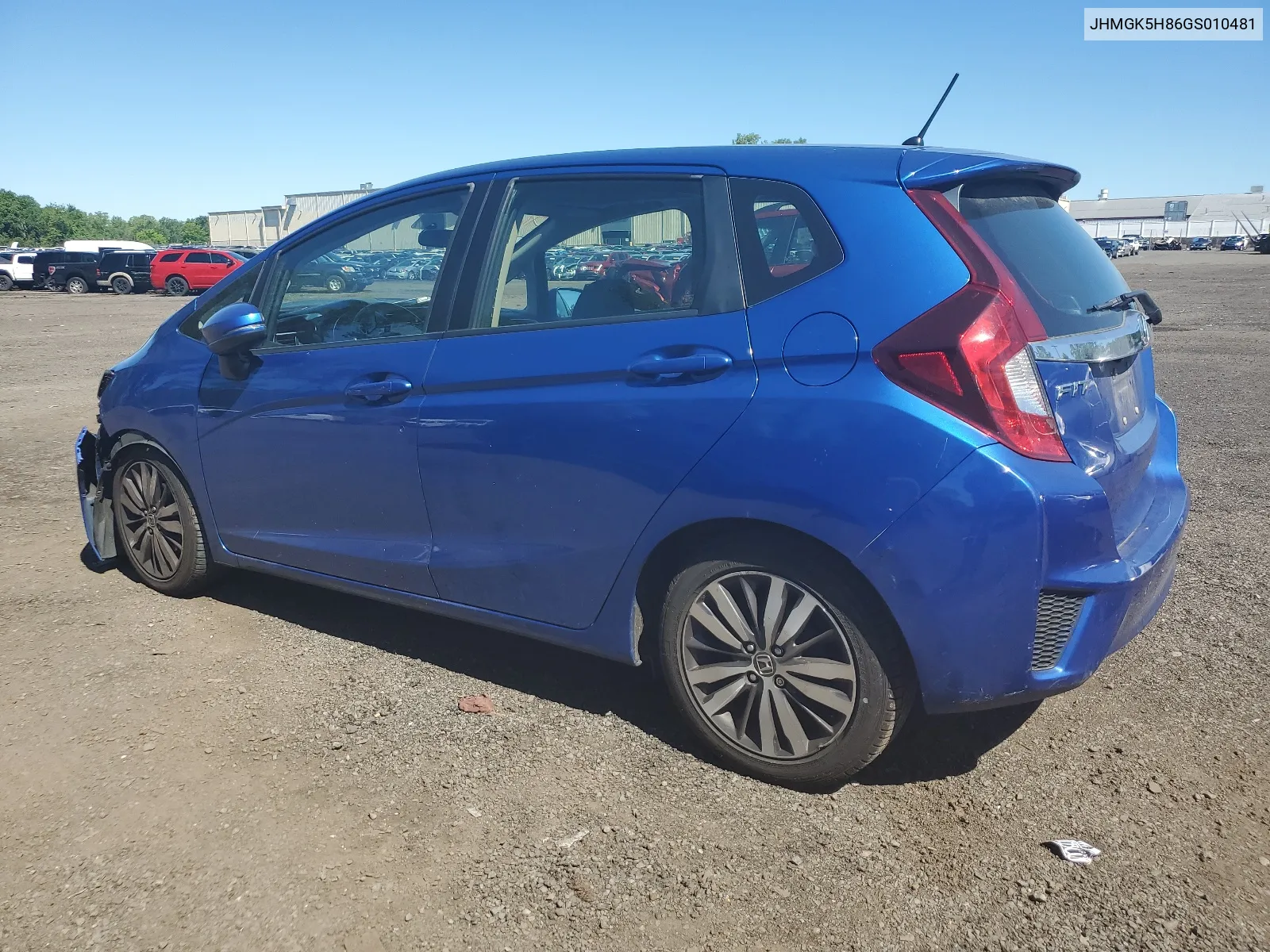 2016 Honda Fit Ex VIN: JHMGK5H86GS010481 Lot: 60975634