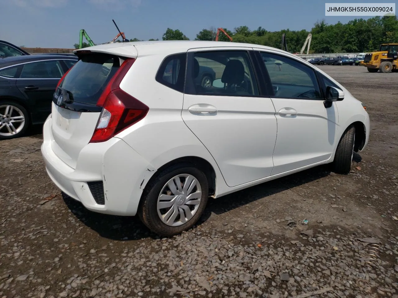 JHMGK5H55GX009024 2016 Honda Fit Lx