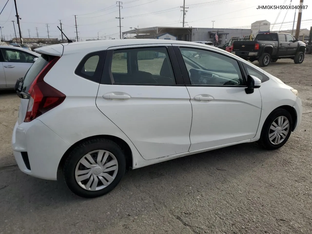 2016 Honda Fit Lx VIN: JHMGK5H50GX040987 Lot: 61334864