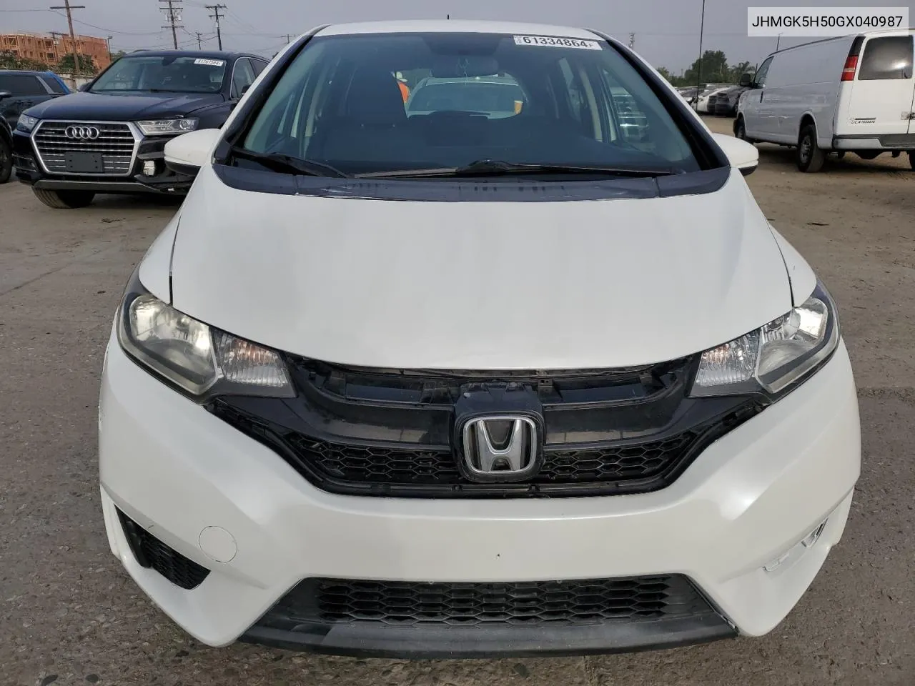 2016 Honda Fit Lx VIN: JHMGK5H50GX040987 Lot: 61334864