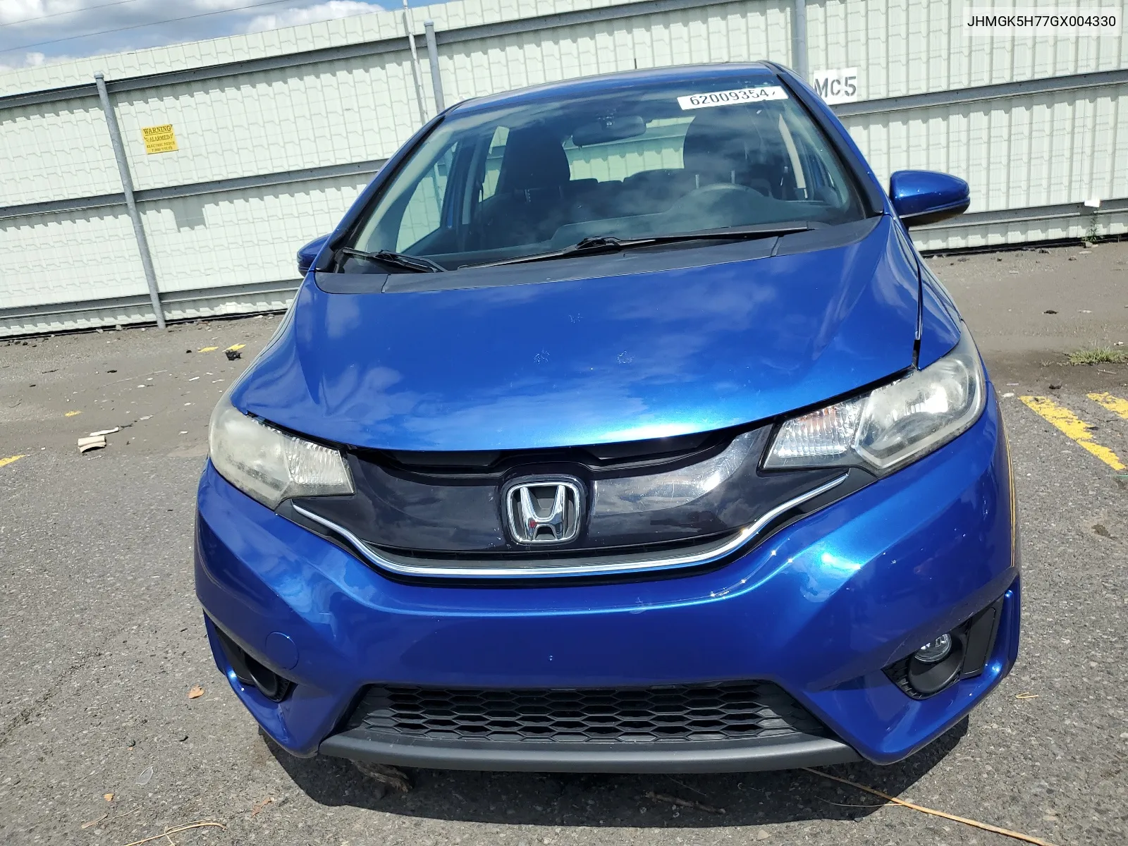 JHMGK5H77GX004330 2016 Honda Fit Ex