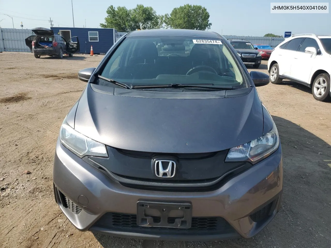 2016 Honda Fit Lx VIN: JHMGK5H54GX041060 Lot: 62835474