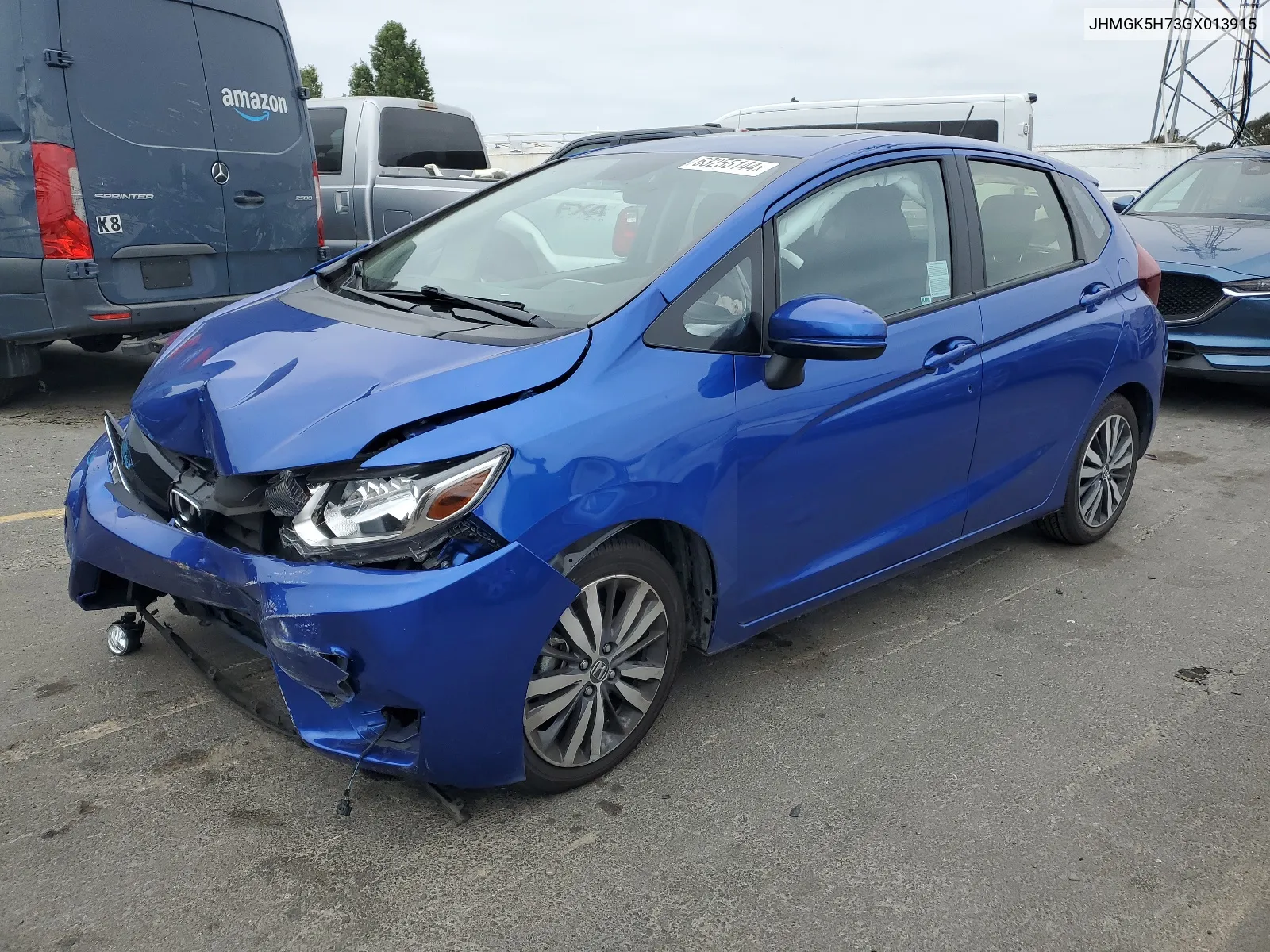 JHMGK5H73GX013915 2016 Honda Fit Ex