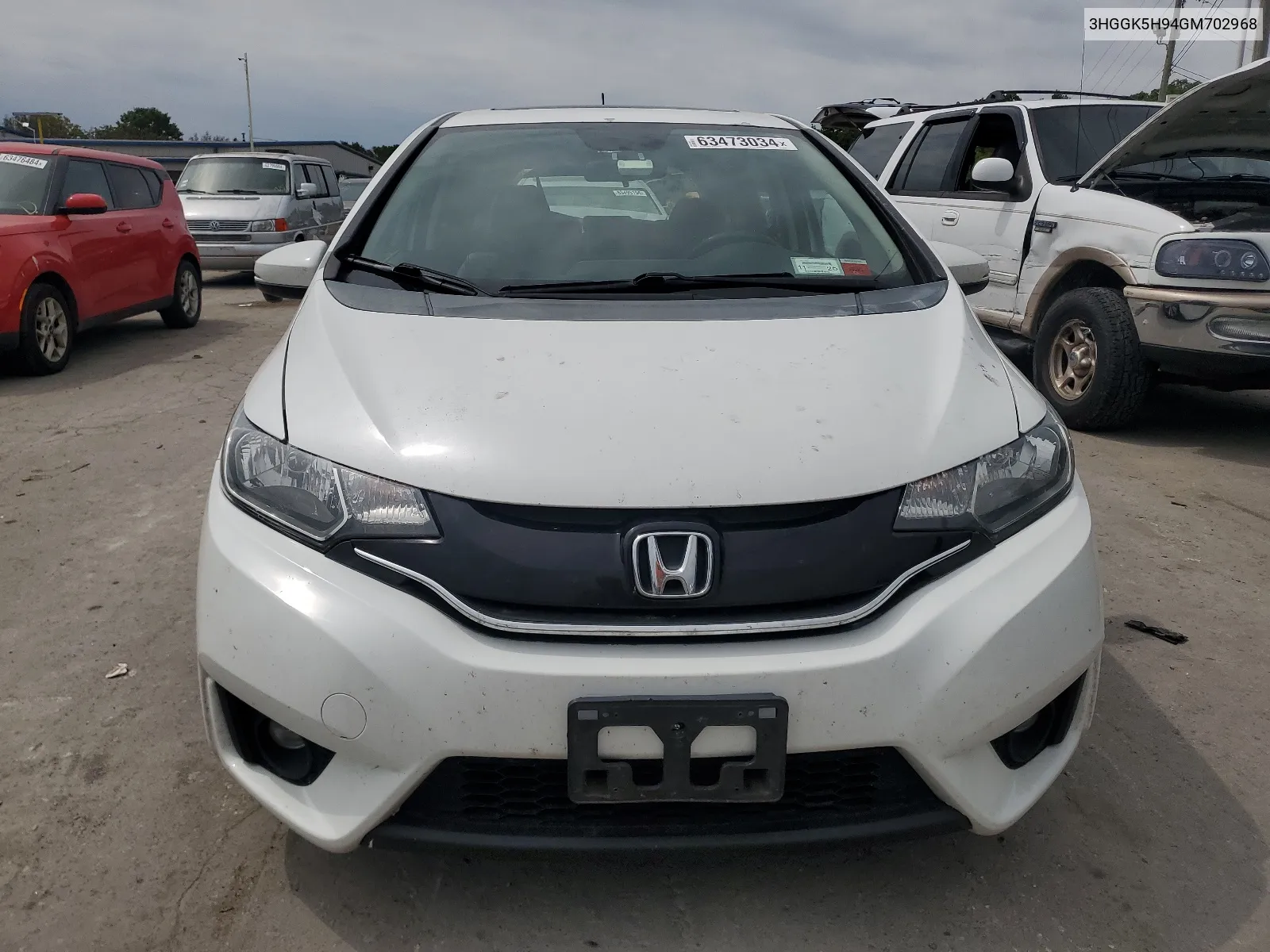 2016 Honda Fit Ex VIN: 3HGGK5H94GM702968 Lot: 63473034