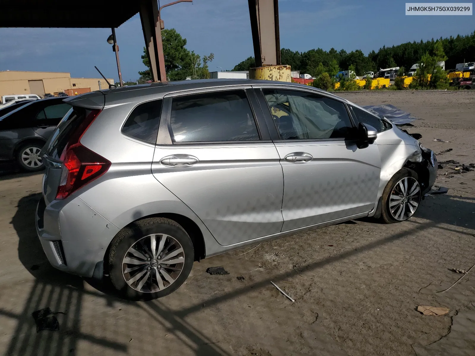 2016 Honda Fit Ex VIN: JHMGK5H75GX039299 Lot: 63545404