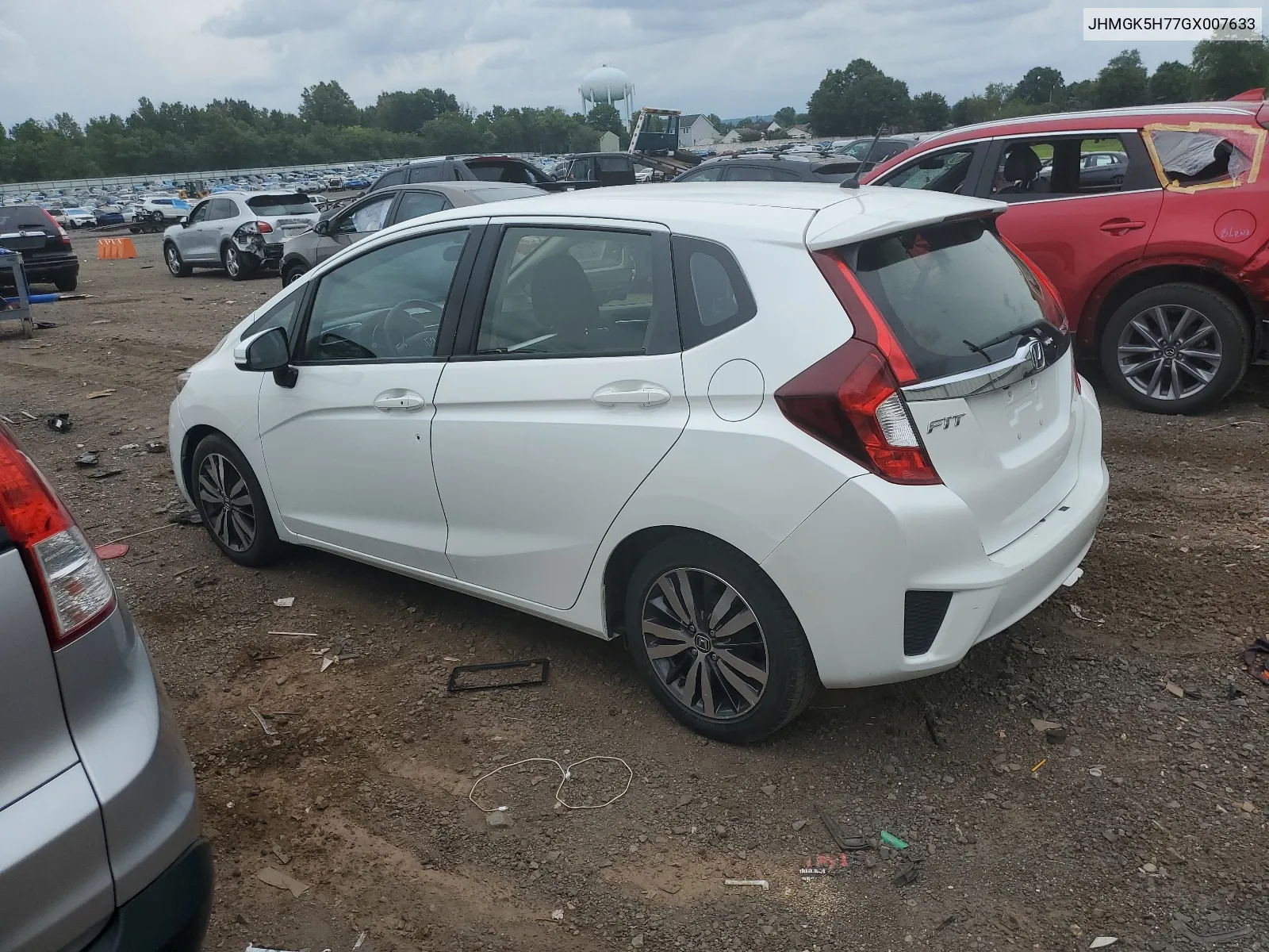 JHMGK5H77GX007633 2016 Honda Fit Ex