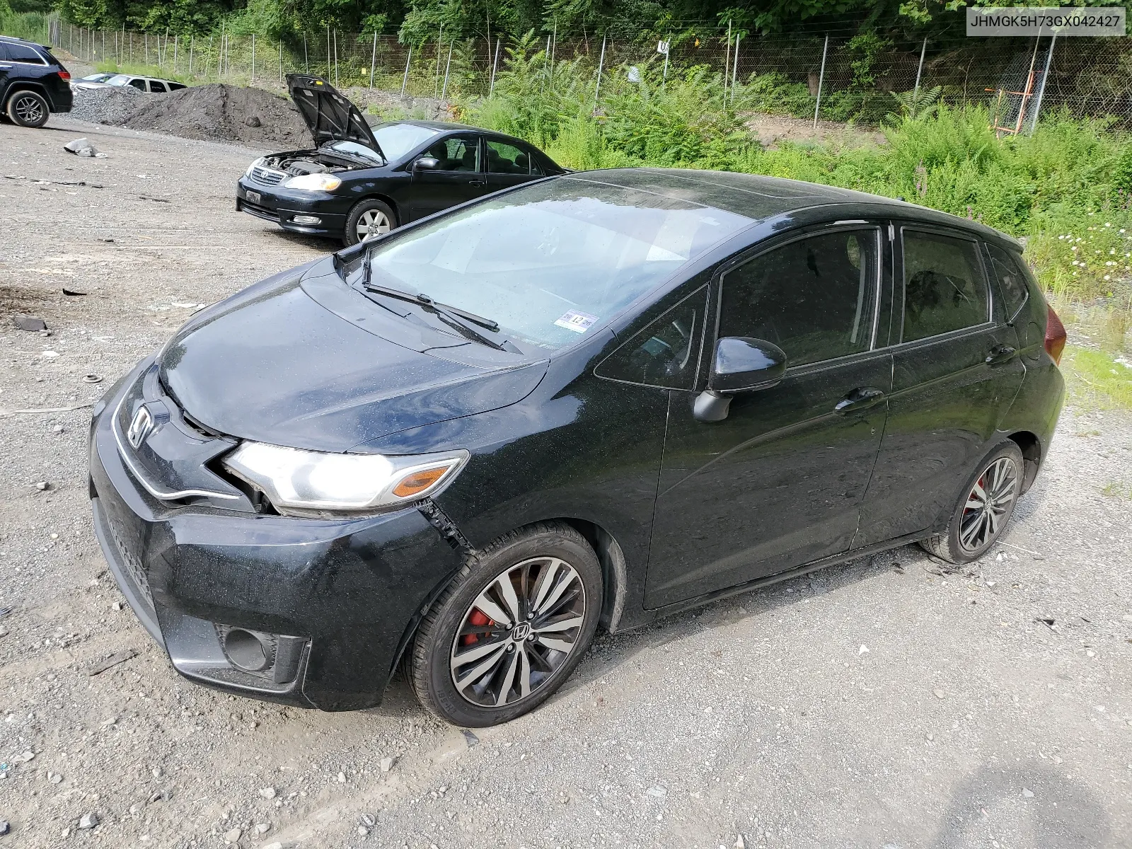 JHMGK5H73GX042427 2016 Honda Fit Ex